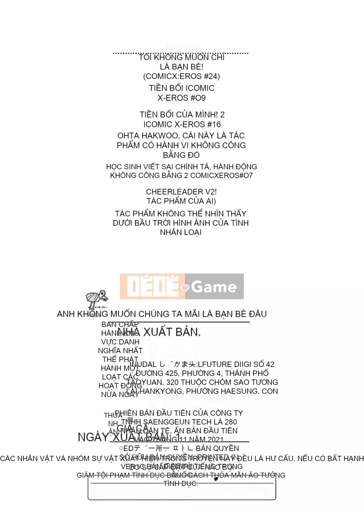 [Phiên bản tiếng Trung của Future Number] [IAH-075] [ED] Tôi không muốn làm bạn