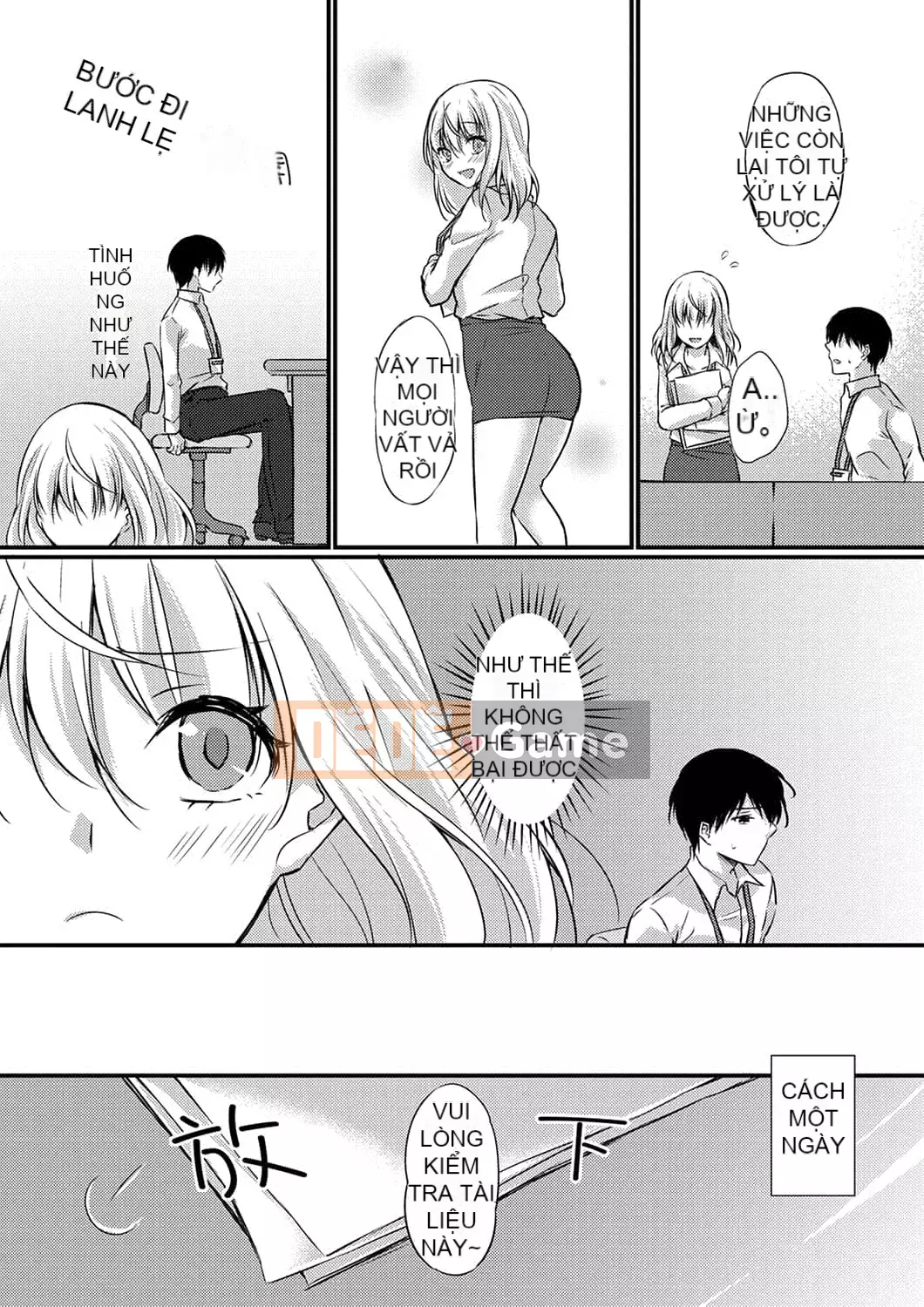 [Temma Haruka] Điểm đến của chuyến công tác là ở cùng phòng! ~ Say rượu làm tình với sếp nữ trên giường đôi [Tiếng Trung]