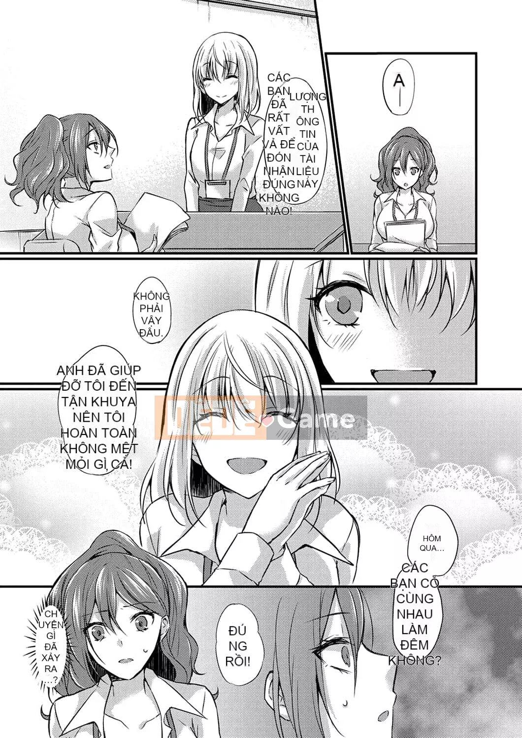 [Temma Haruka] Điểm đến của chuyến công tác là ở cùng phòng! ~ Say rượu làm tình với sếp nữ trên giường đôi [Tiếng Trung]