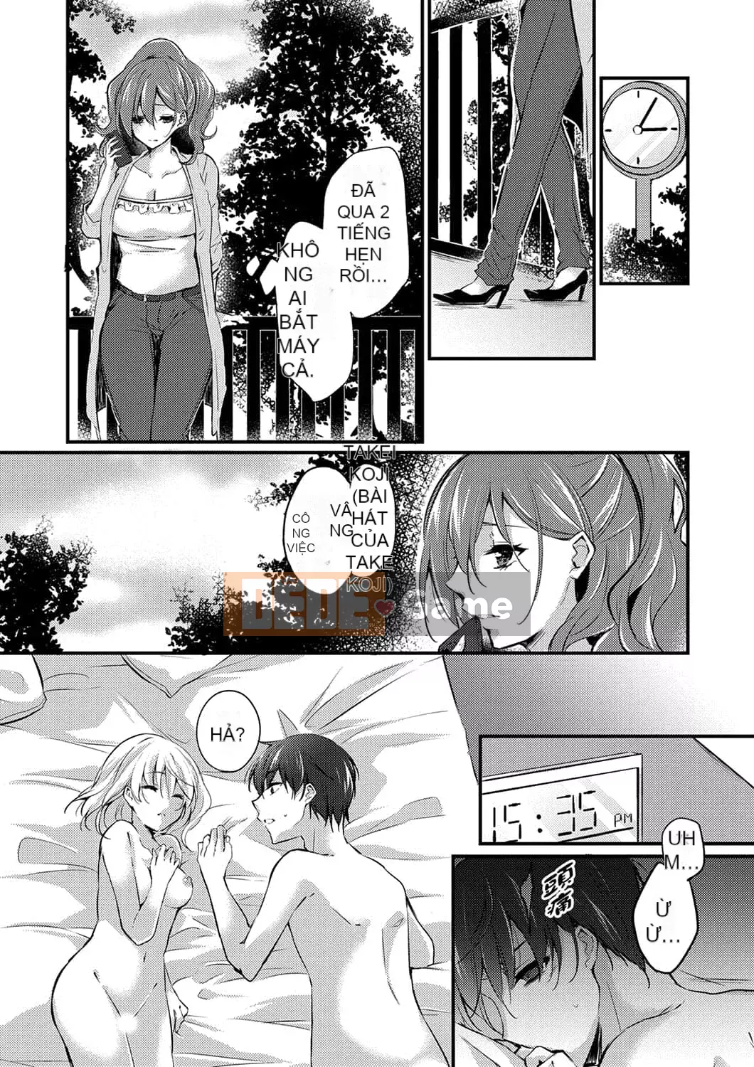 [Temma Haruka] Điểm đến của chuyến công tác là ở cùng phòng! ~ Say rượu làm tình với sếp nữ trên giường đôi [Tiếng Trung]