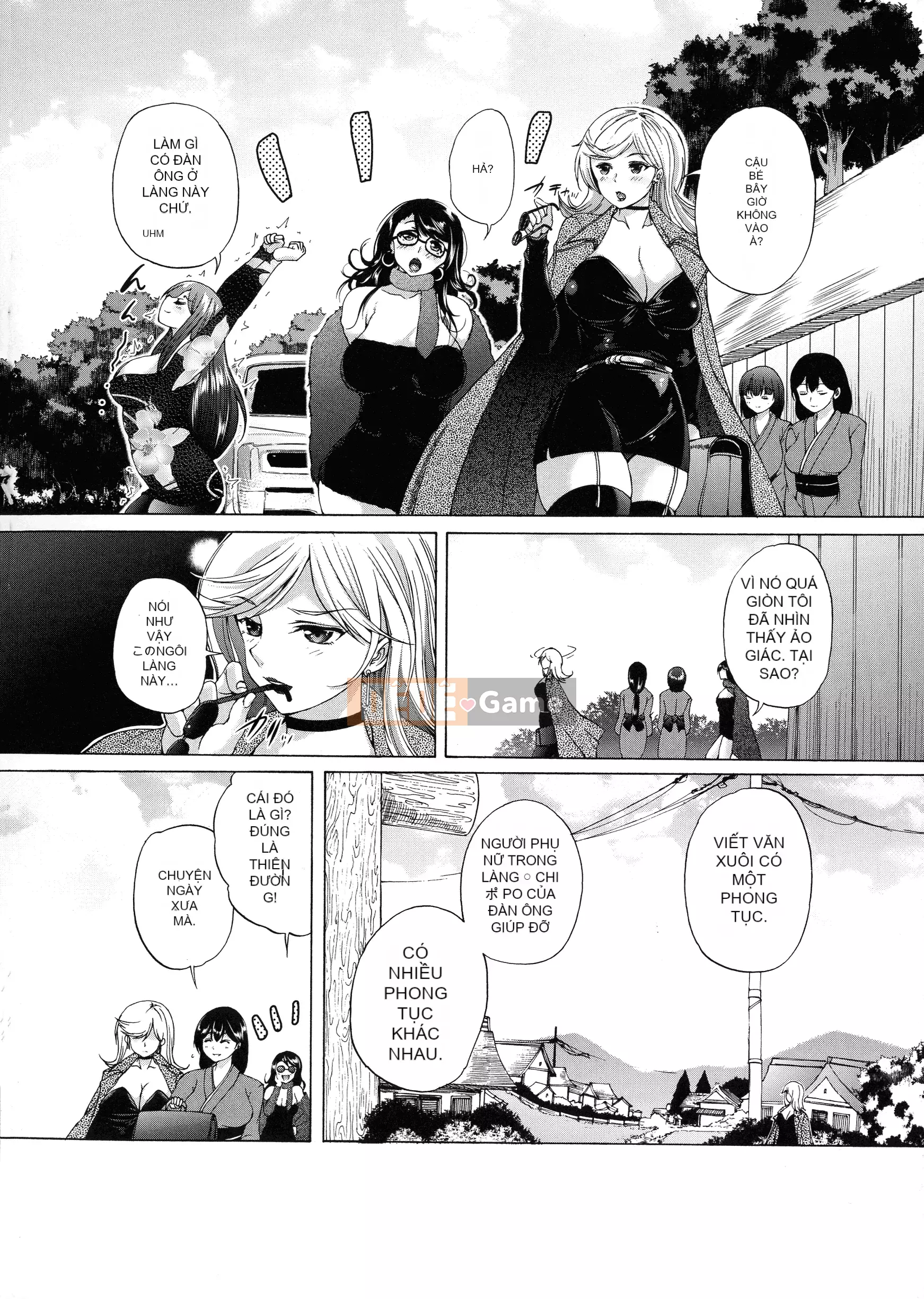 [Wahara You] Ngôi làng là hậu cung của tôi