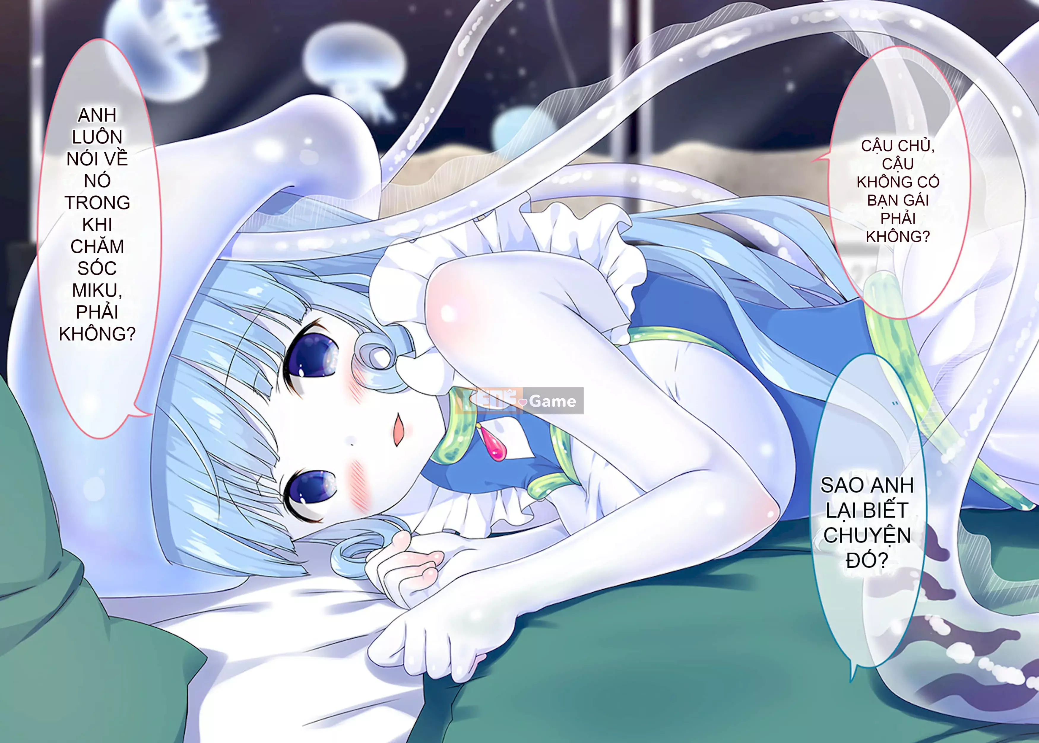 [Tam giác!] Nhật ký giao phối thú cưng rất ngọt ngào của một cô gái sứa