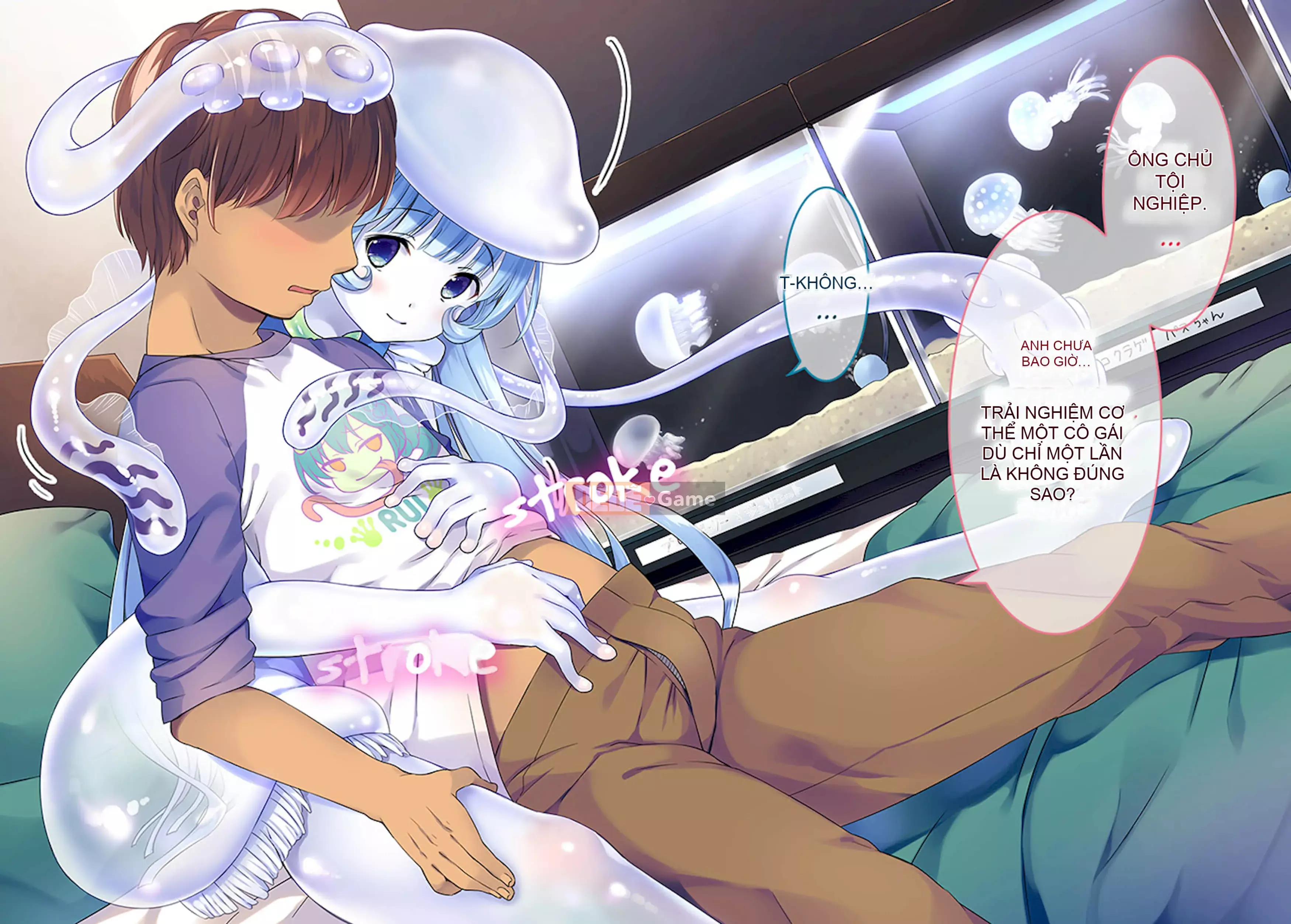 [Tam giác!] Nhật ký giao phối thú cưng rất ngọt ngào của một cô gái sứa