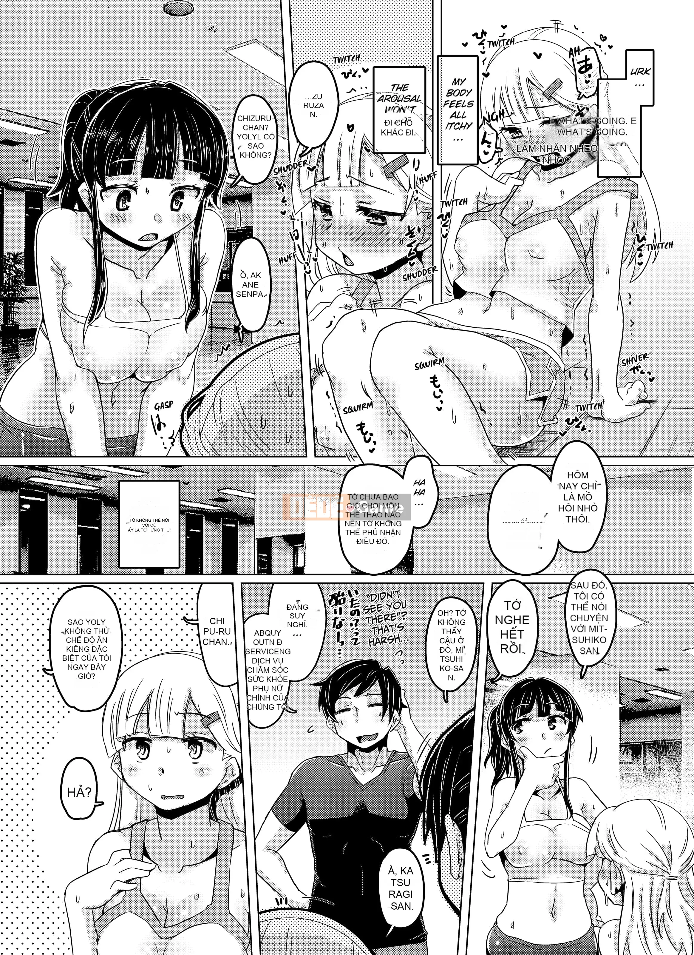 [De] Lubed Up Fitness ~ Bài tập kích thích nữ sinh đại học