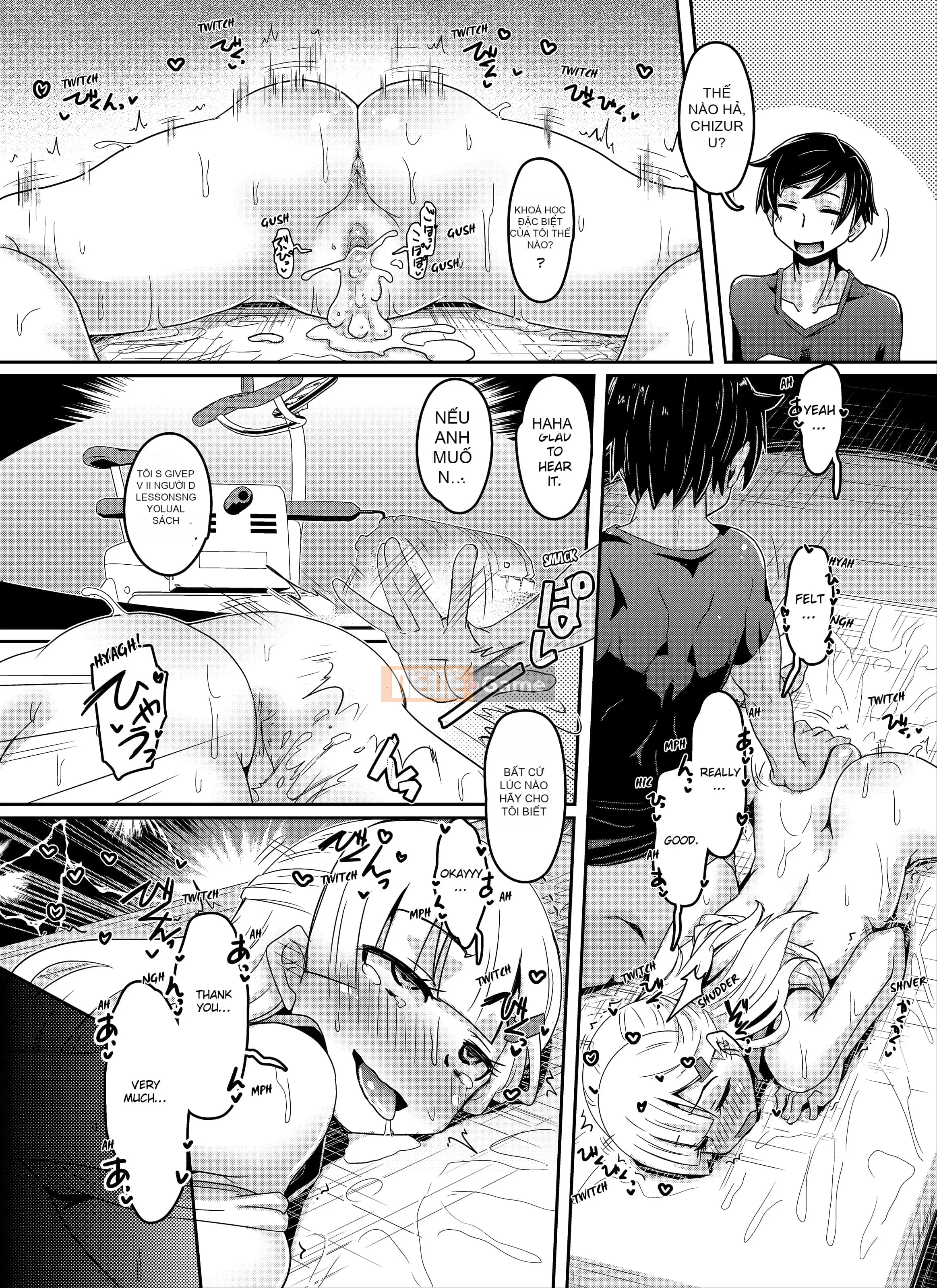 [De] Lubed Up Fitness ~ Bài tập kích thích nữ sinh đại học