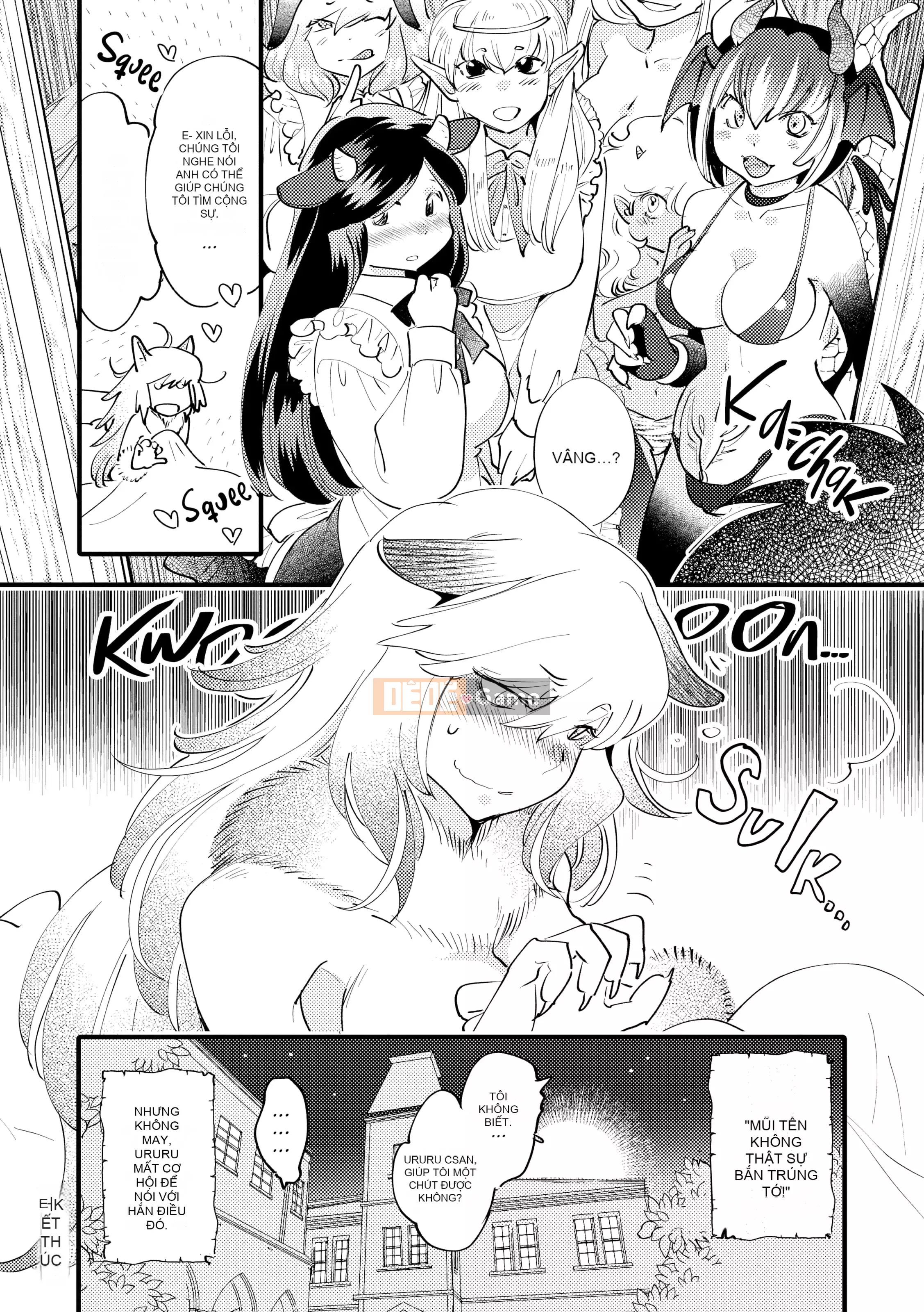 Những cô gái quái vật có nhu cầu về hạt giống