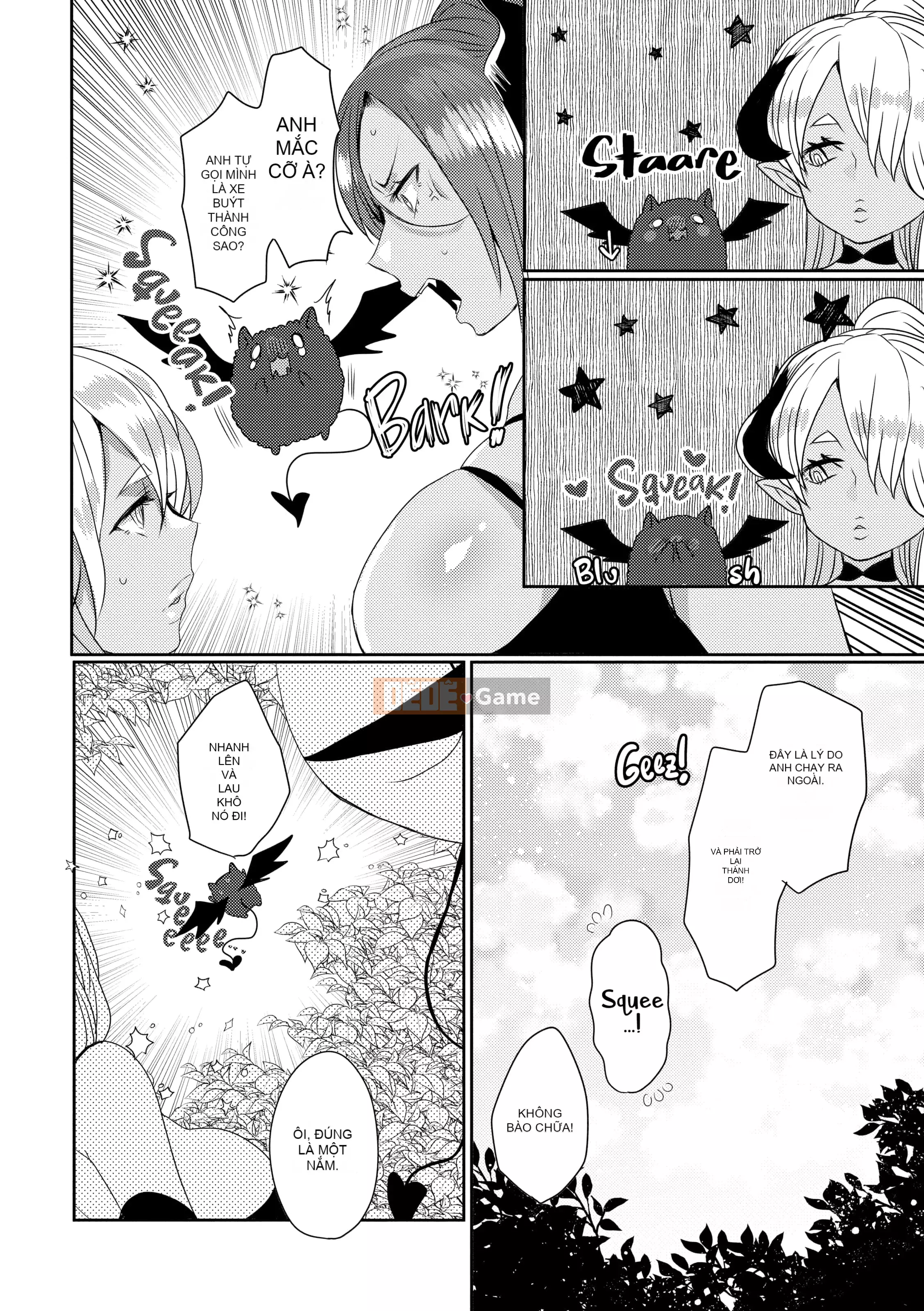 Những cô gái quái vật có nhu cầu về hạt giống