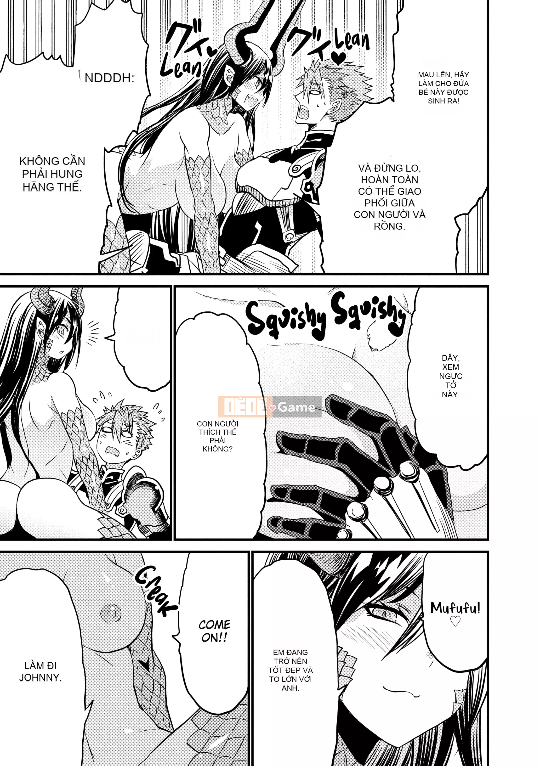 Những cô gái quái vật có nhu cầu về hạt giống