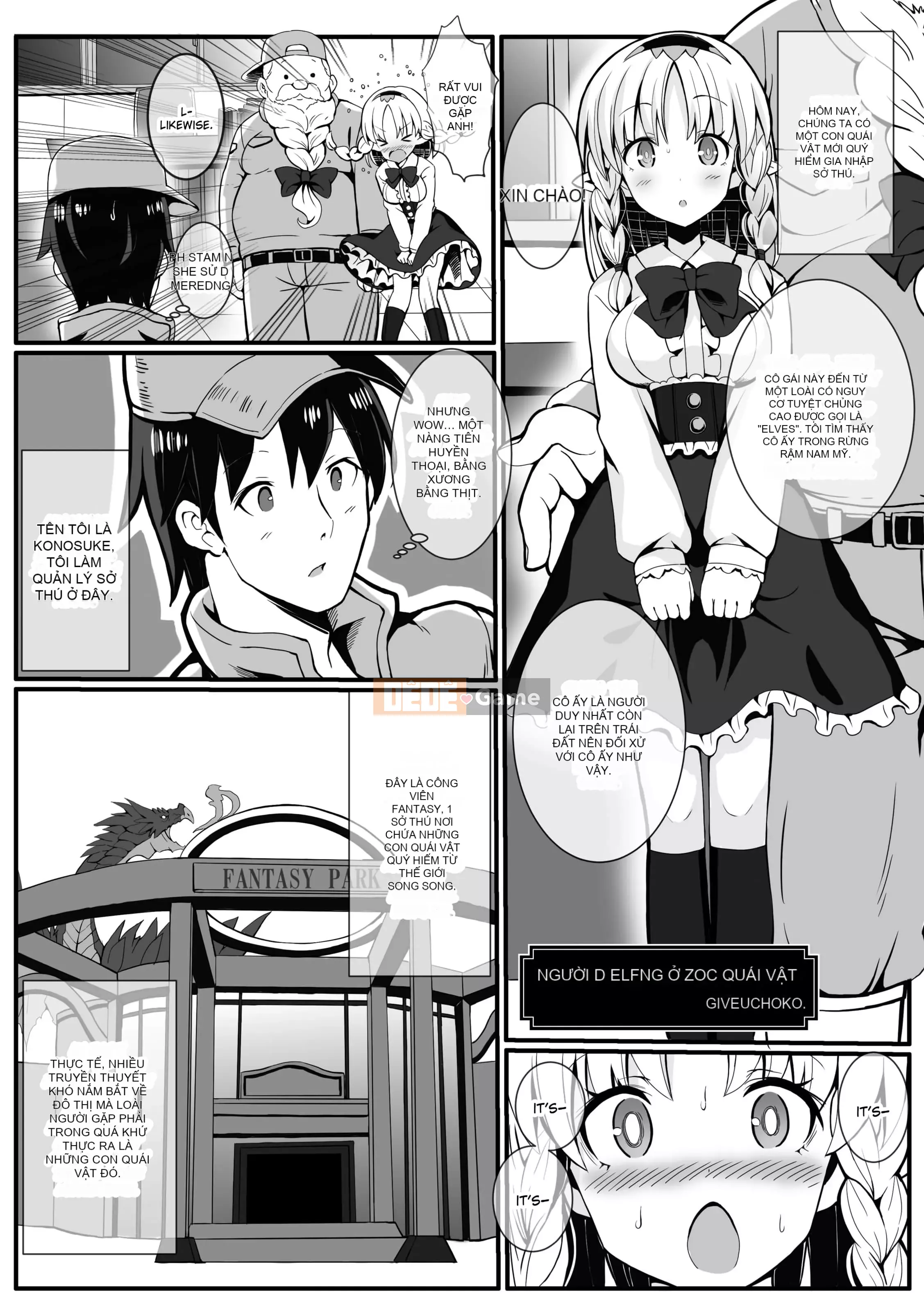 Những cô gái quái vật có nhu cầu về hạt giống