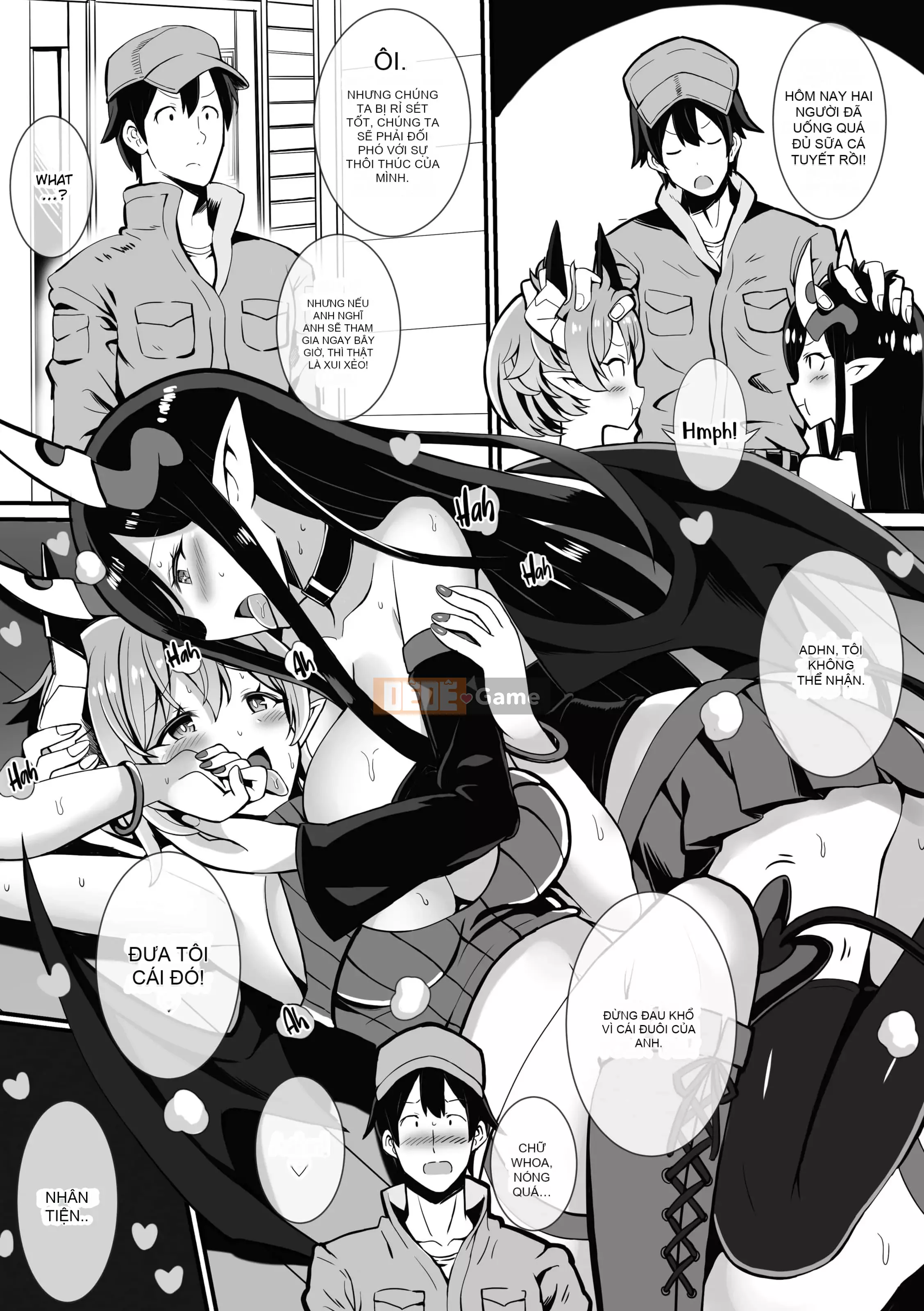 Những cô gái quái vật có nhu cầu về hạt giống