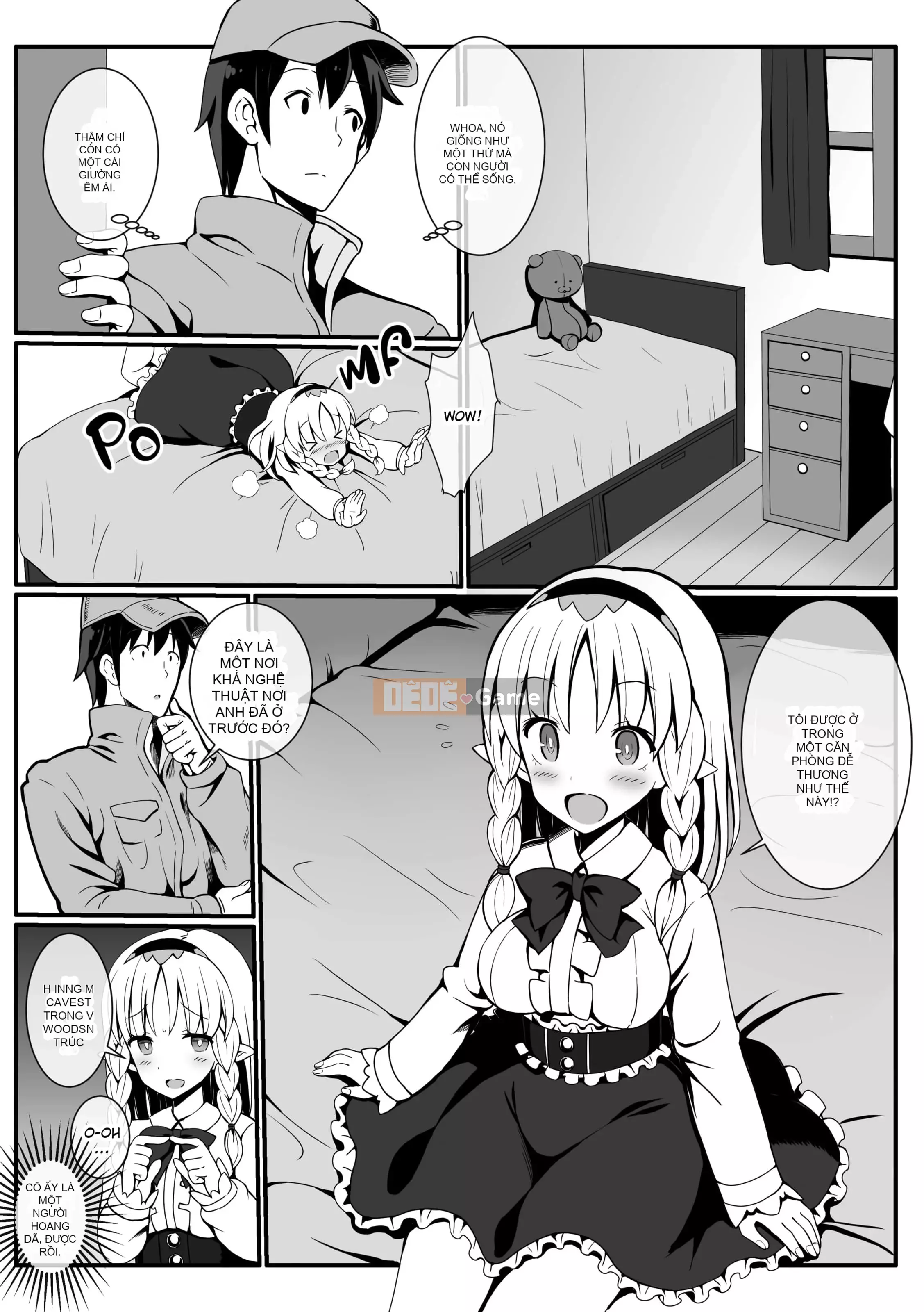 Những cô gái quái vật có nhu cầu về hạt giống