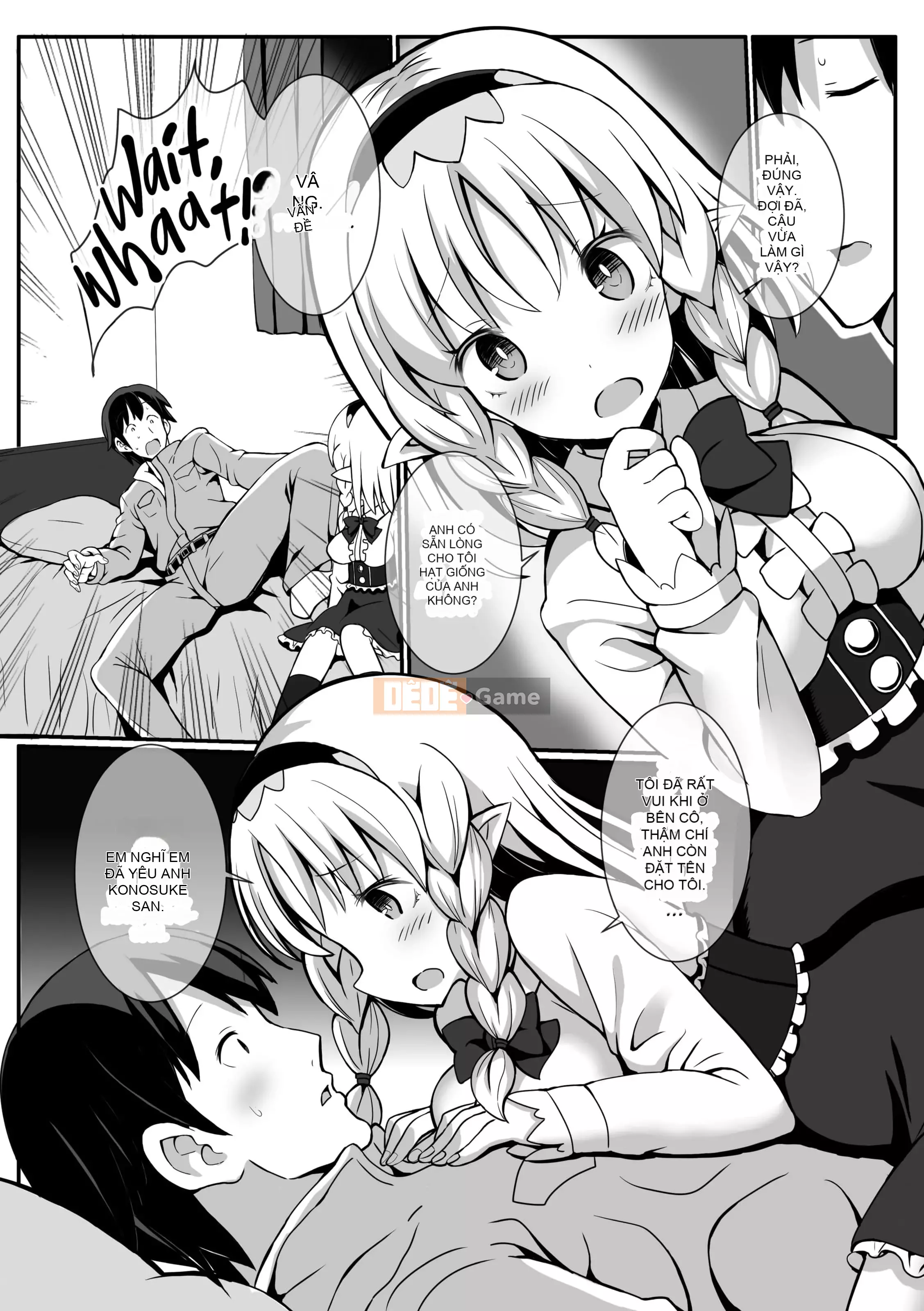 Những cô gái quái vật có nhu cầu về hạt giống