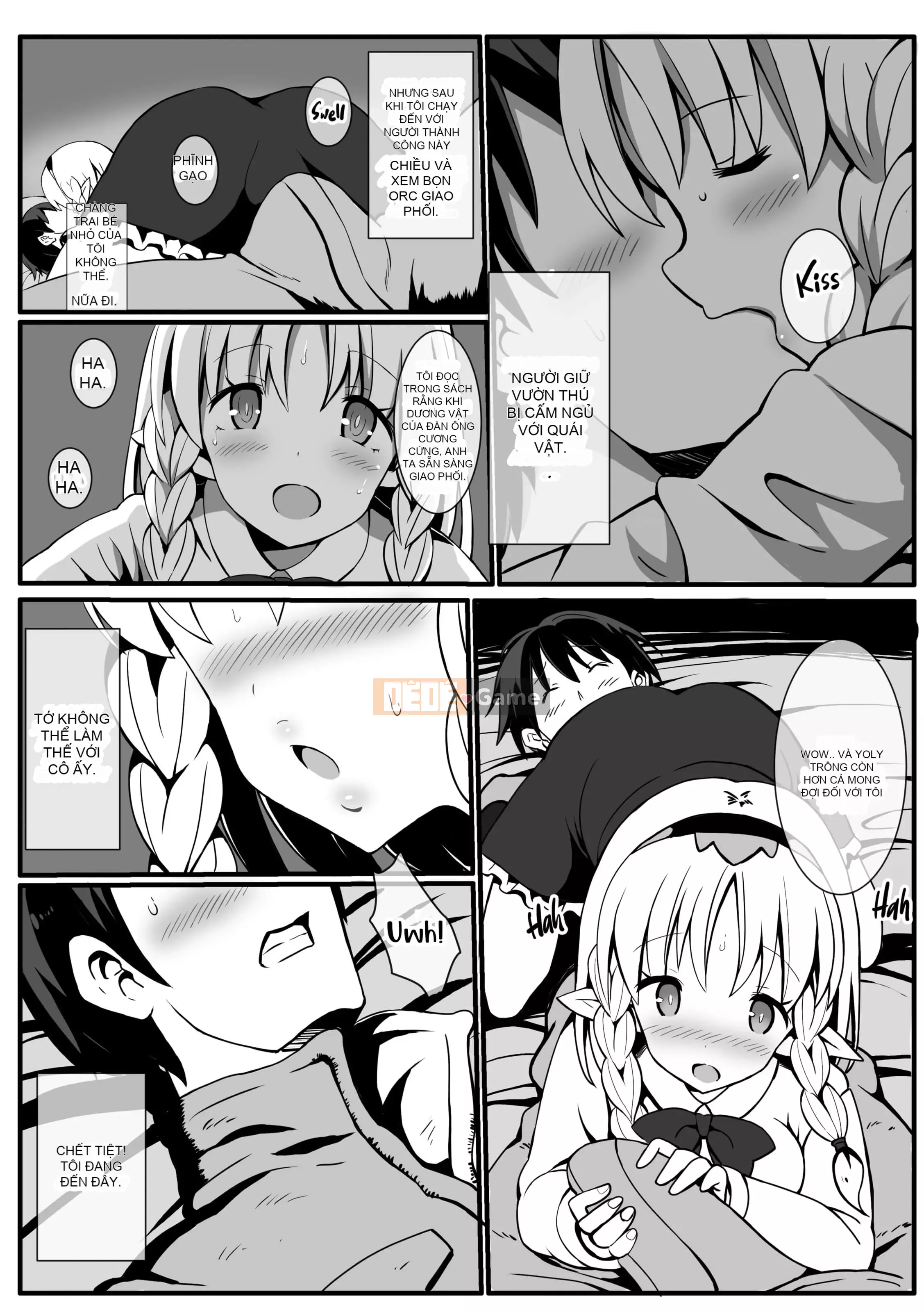 Những cô gái quái vật có nhu cầu về hạt giống