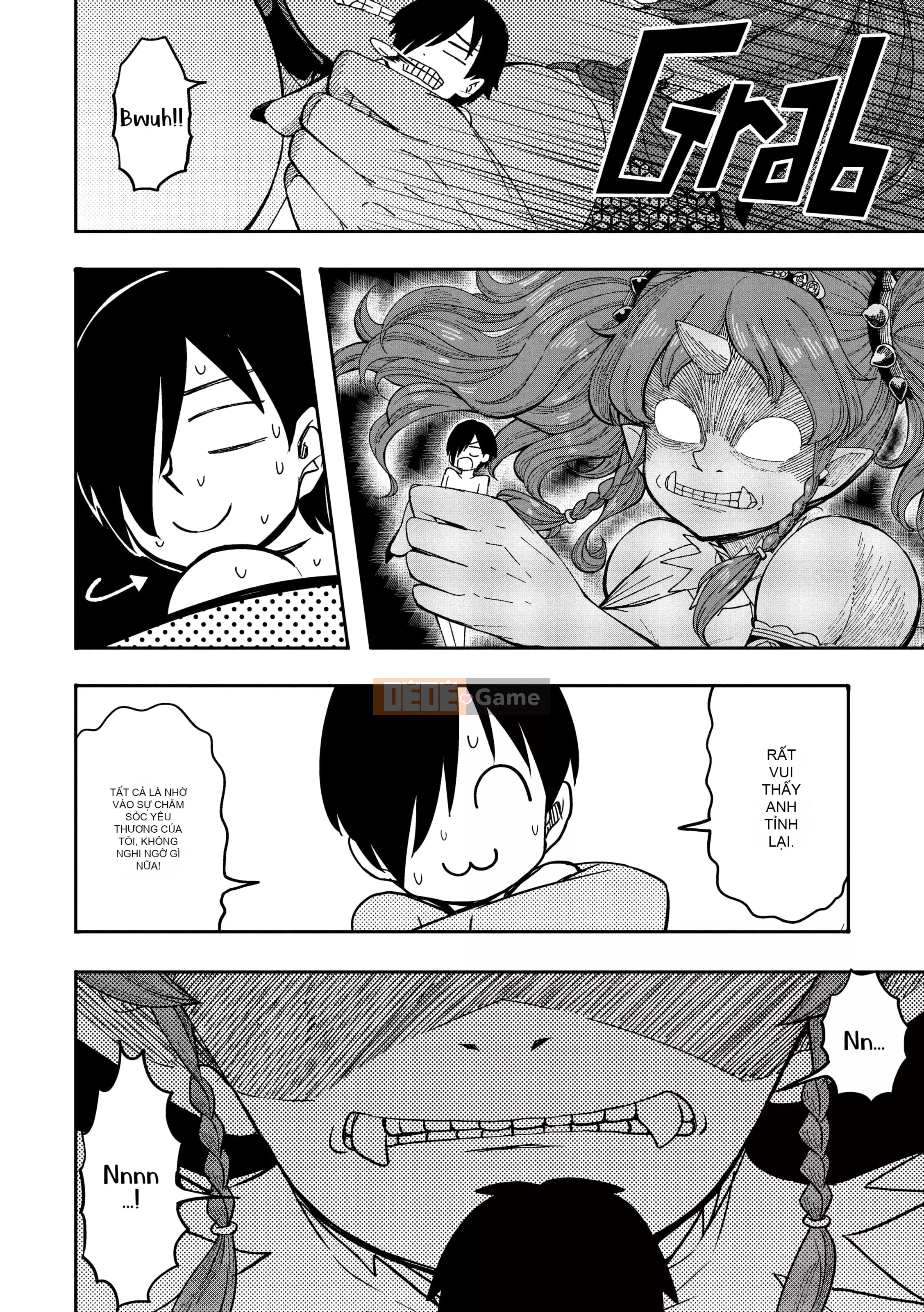 Những cô gái quái vật có nhu cầu về hạt giống