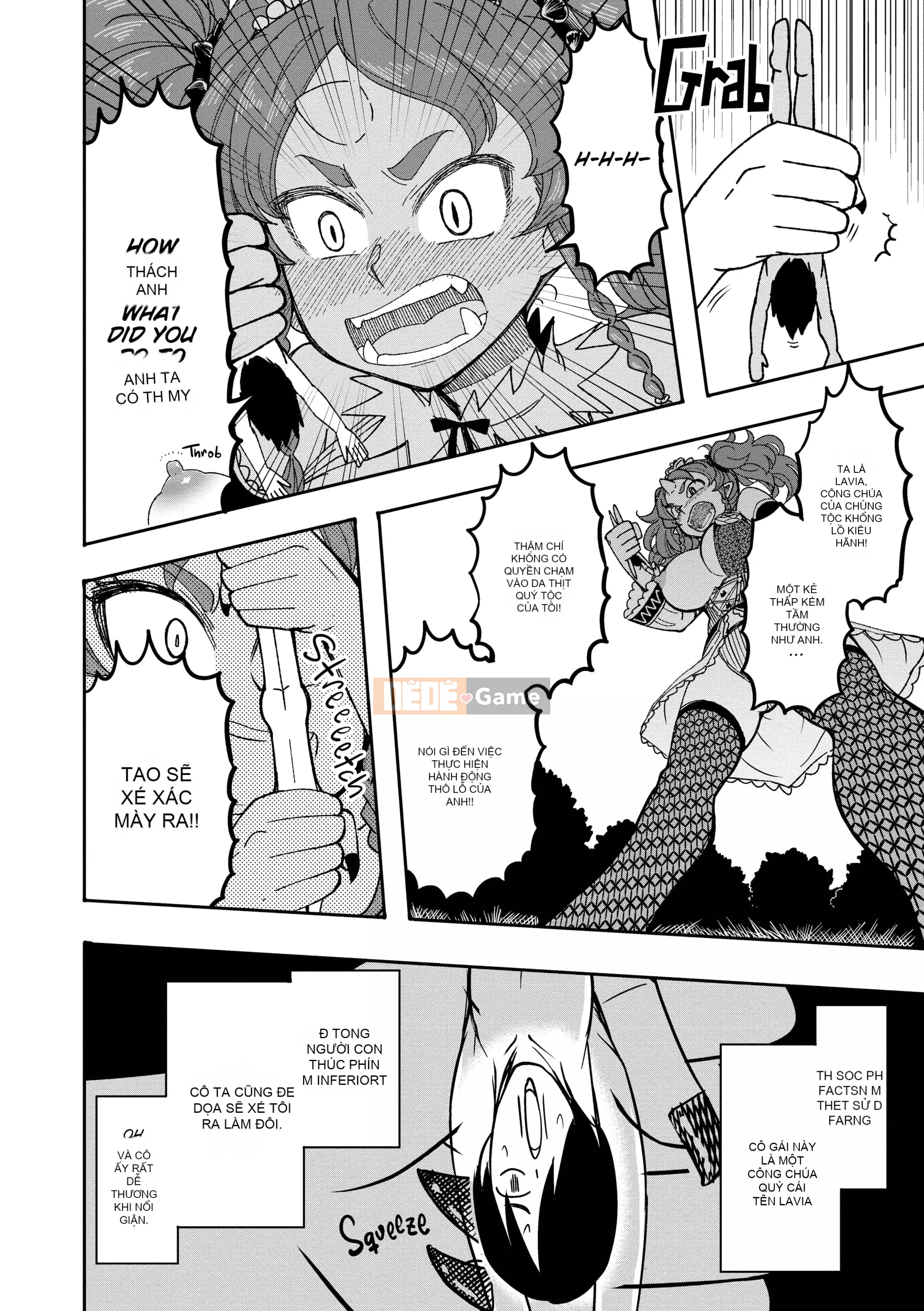 Những cô gái quái vật có nhu cầu về hạt giống