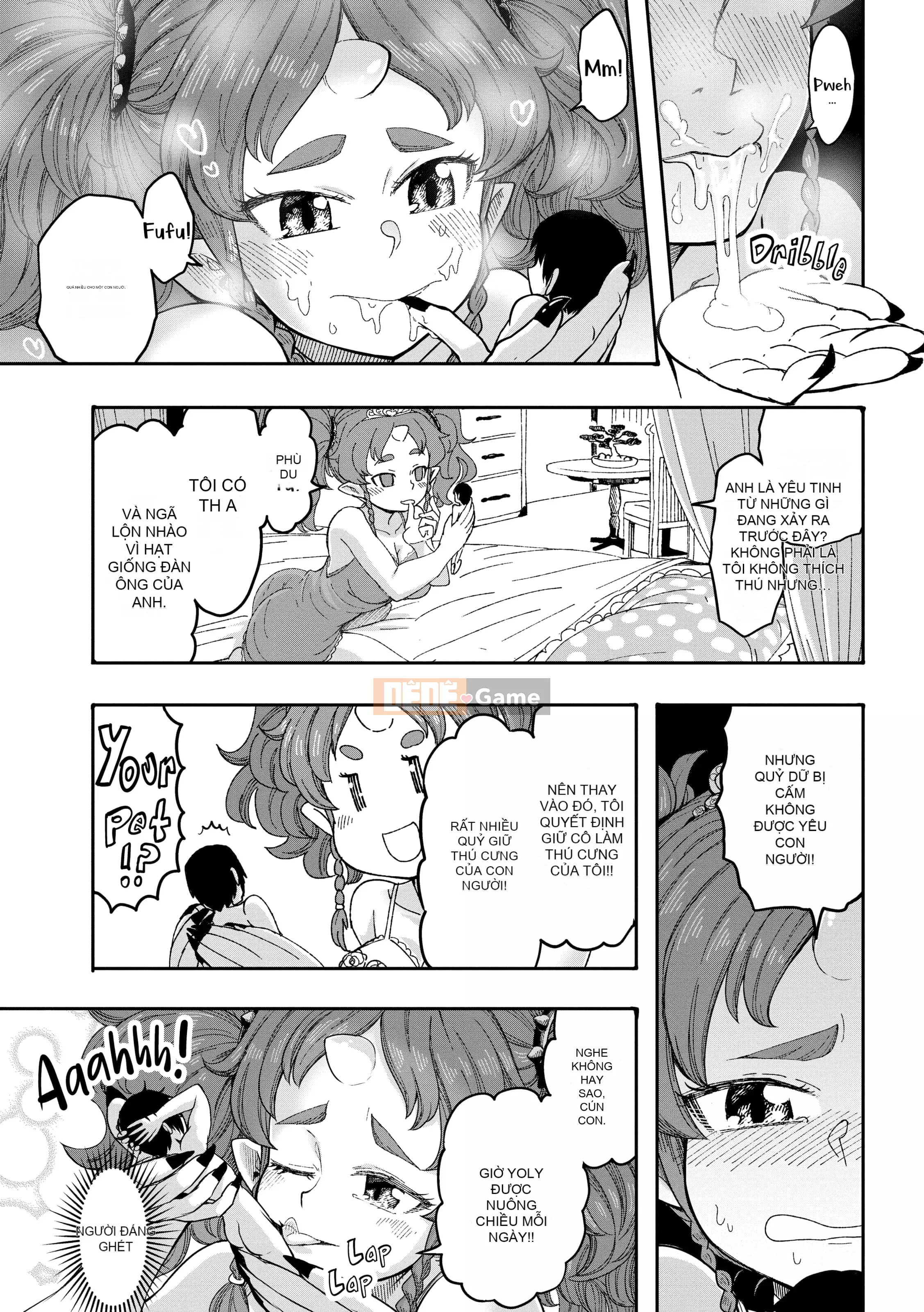 Những cô gái quái vật có nhu cầu về hạt giống