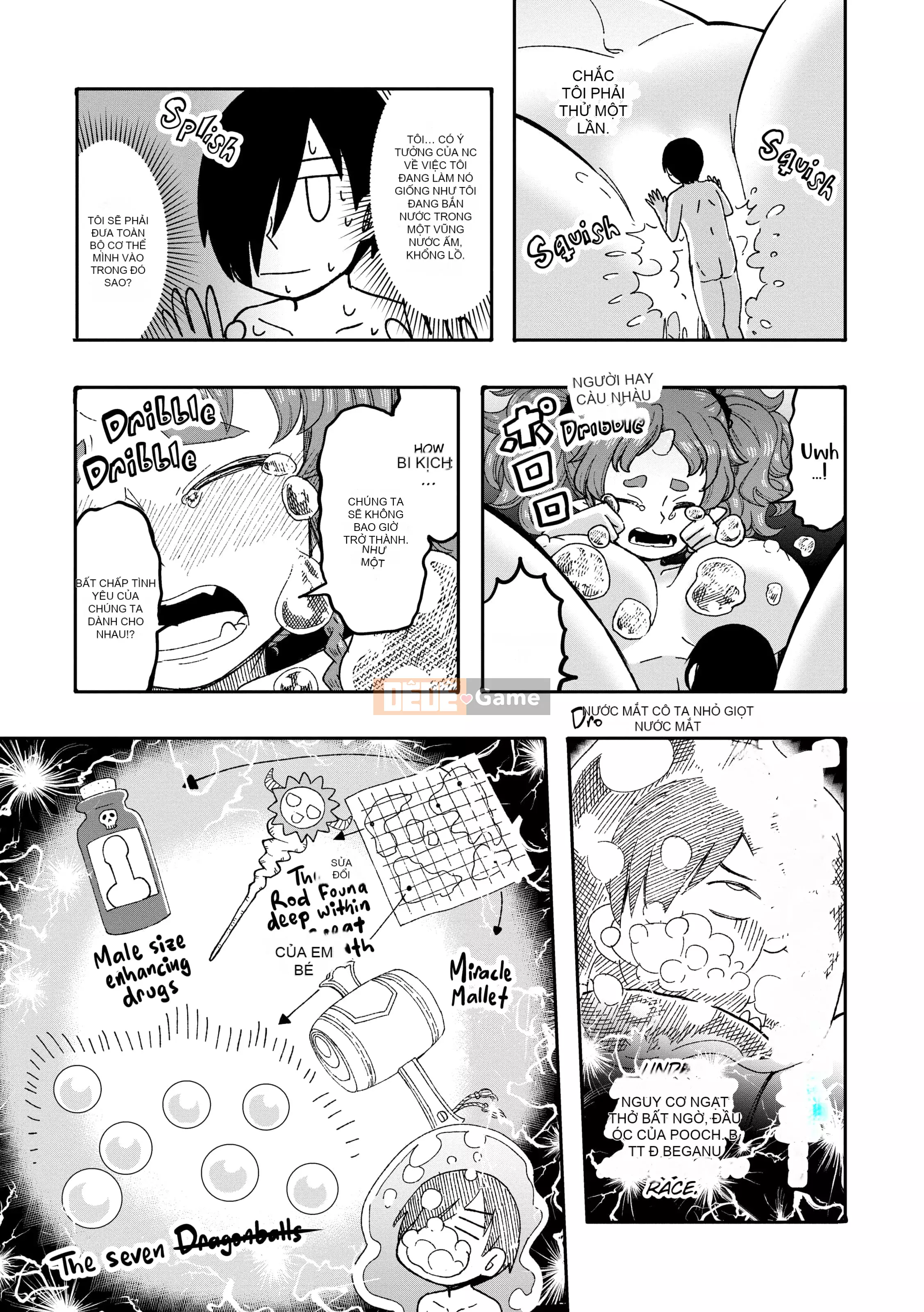 Những cô gái quái vật có nhu cầu về hạt giống