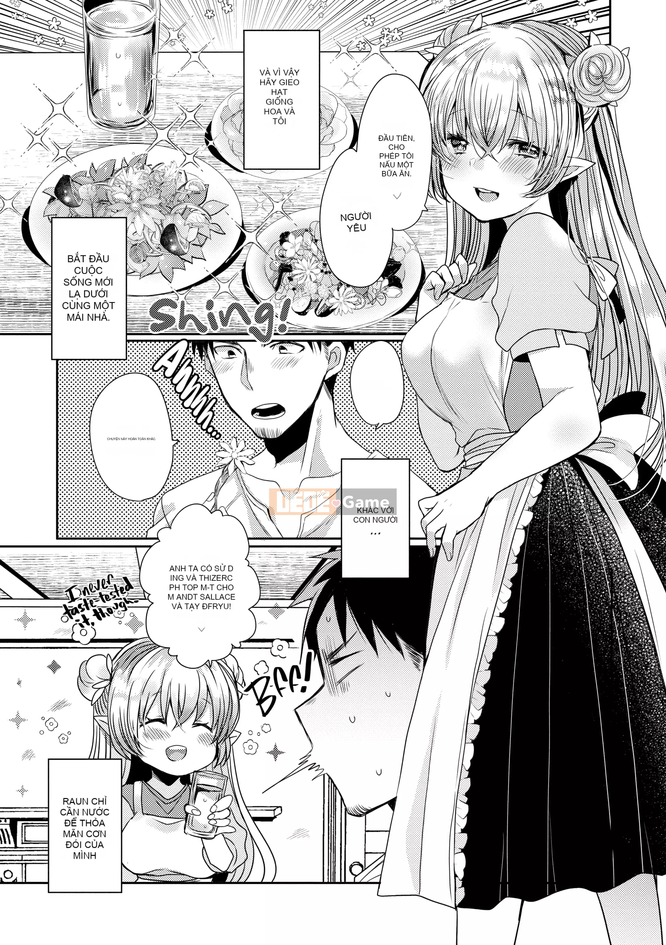 Những cô gái quái vật có nhu cầu về hạt giống