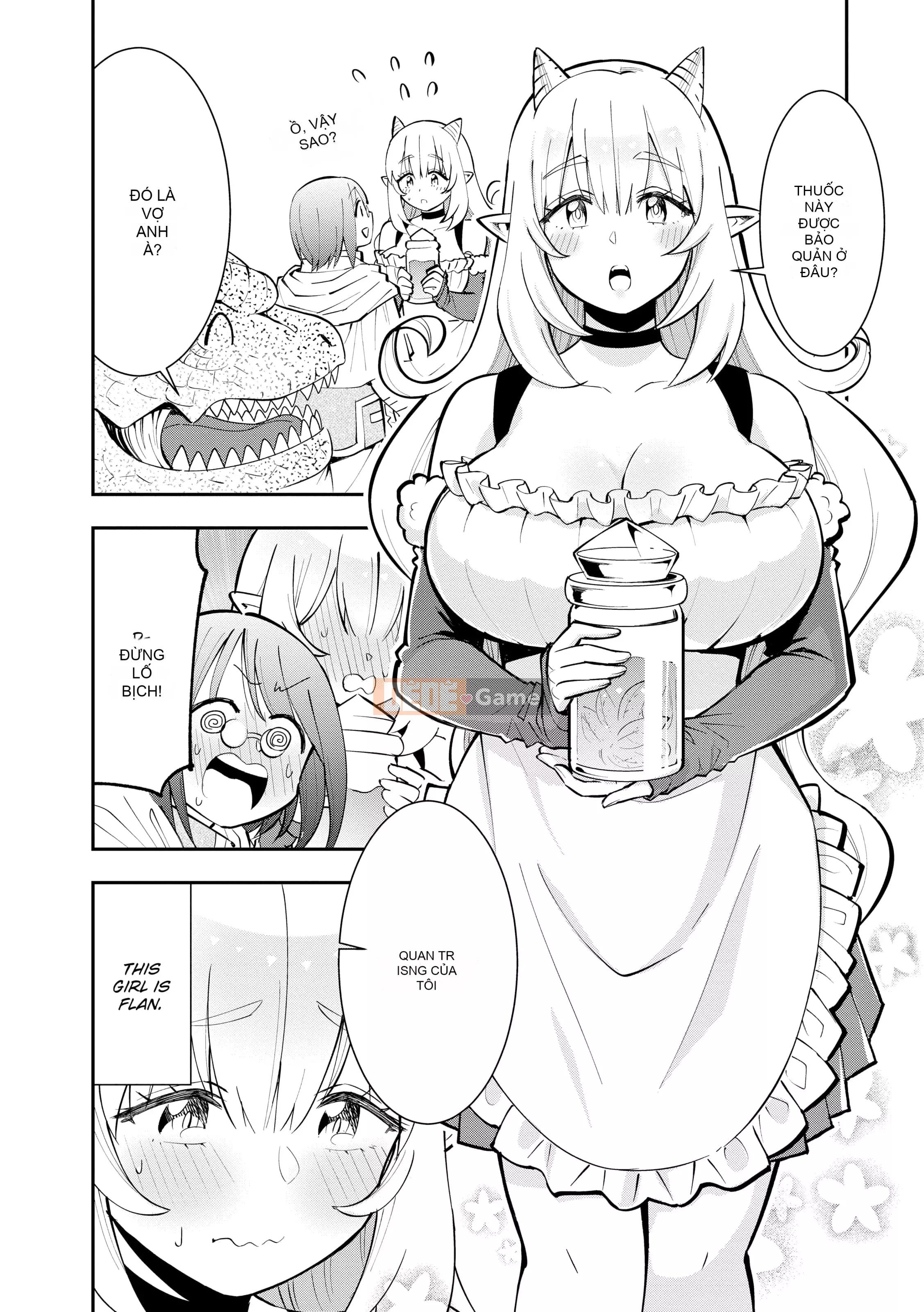 Những cô gái quái vật có nhu cầu về hạt giống