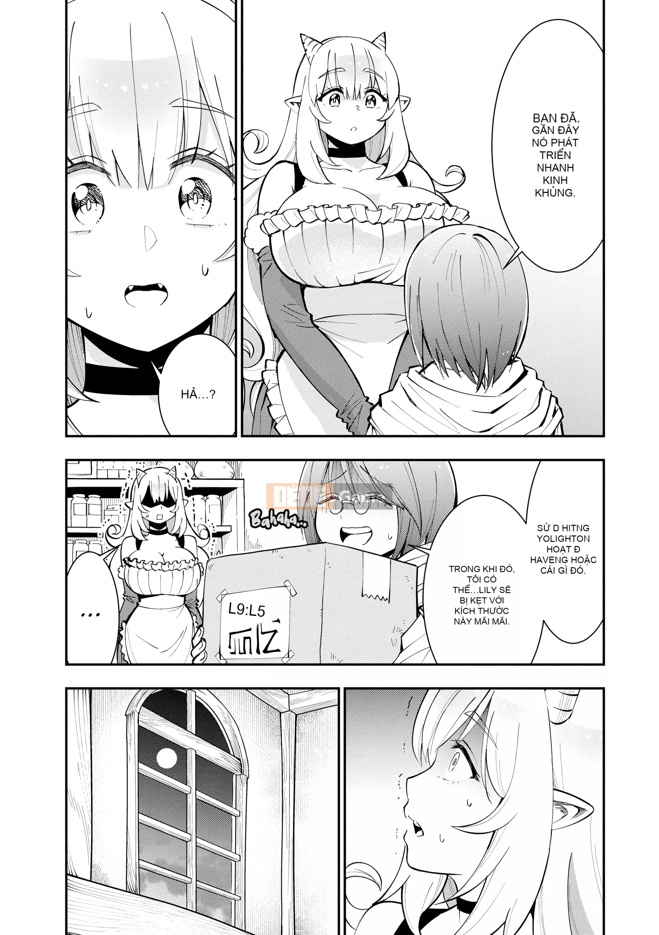 Những cô gái quái vật có nhu cầu về hạt giống