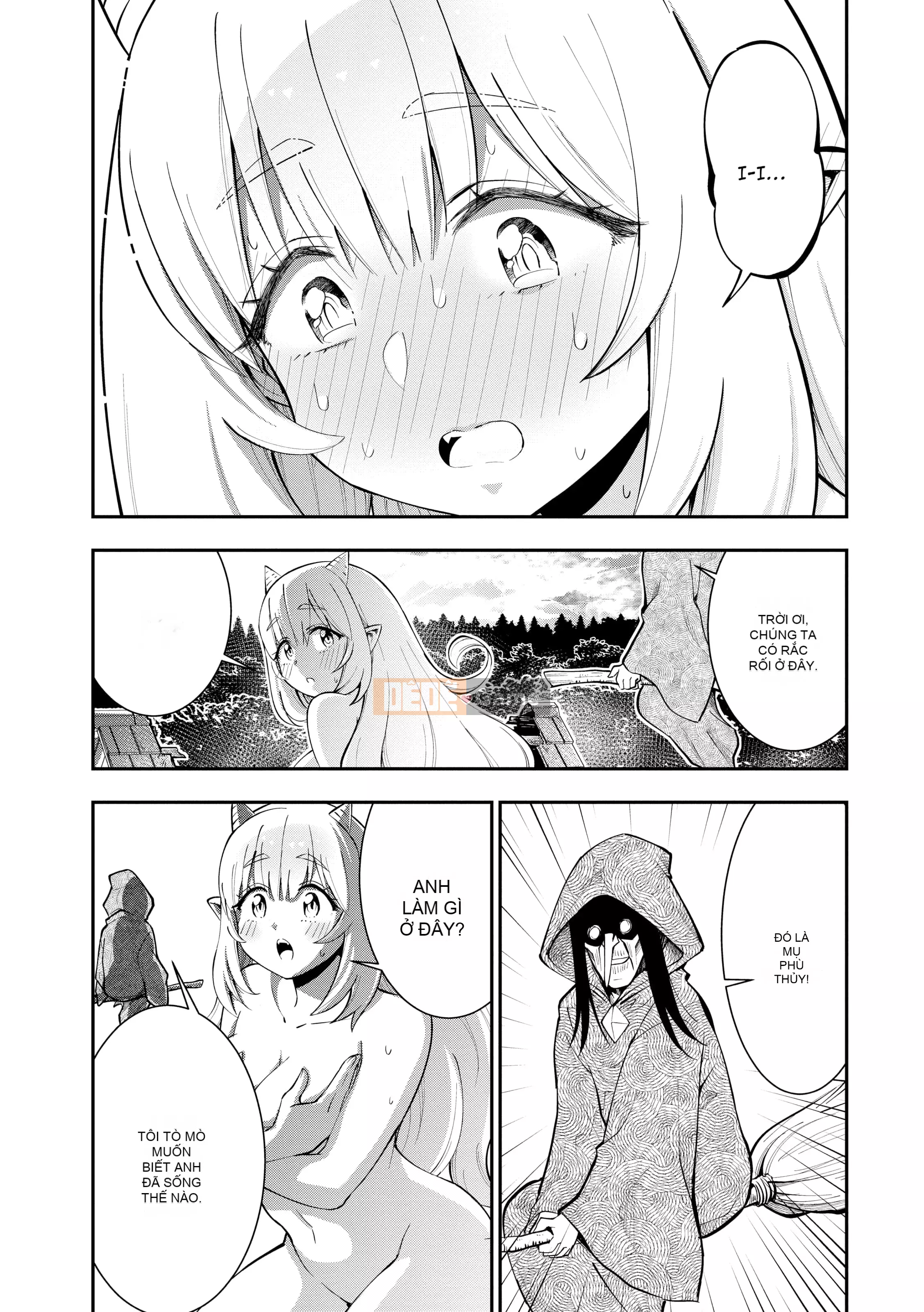 Những cô gái quái vật có nhu cầu về hạt giống