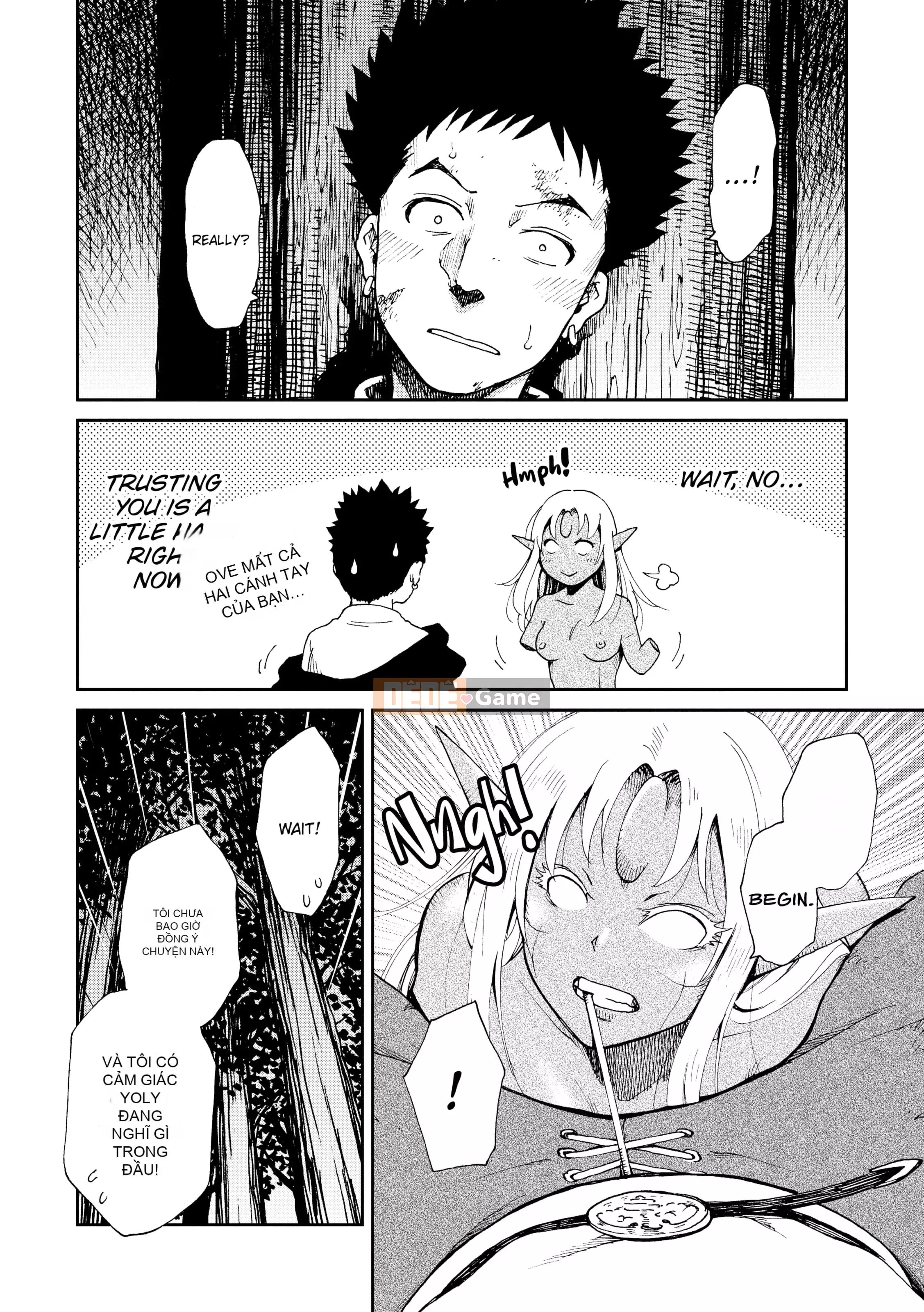 Những cô gái quái vật có nhu cầu về hạt giống