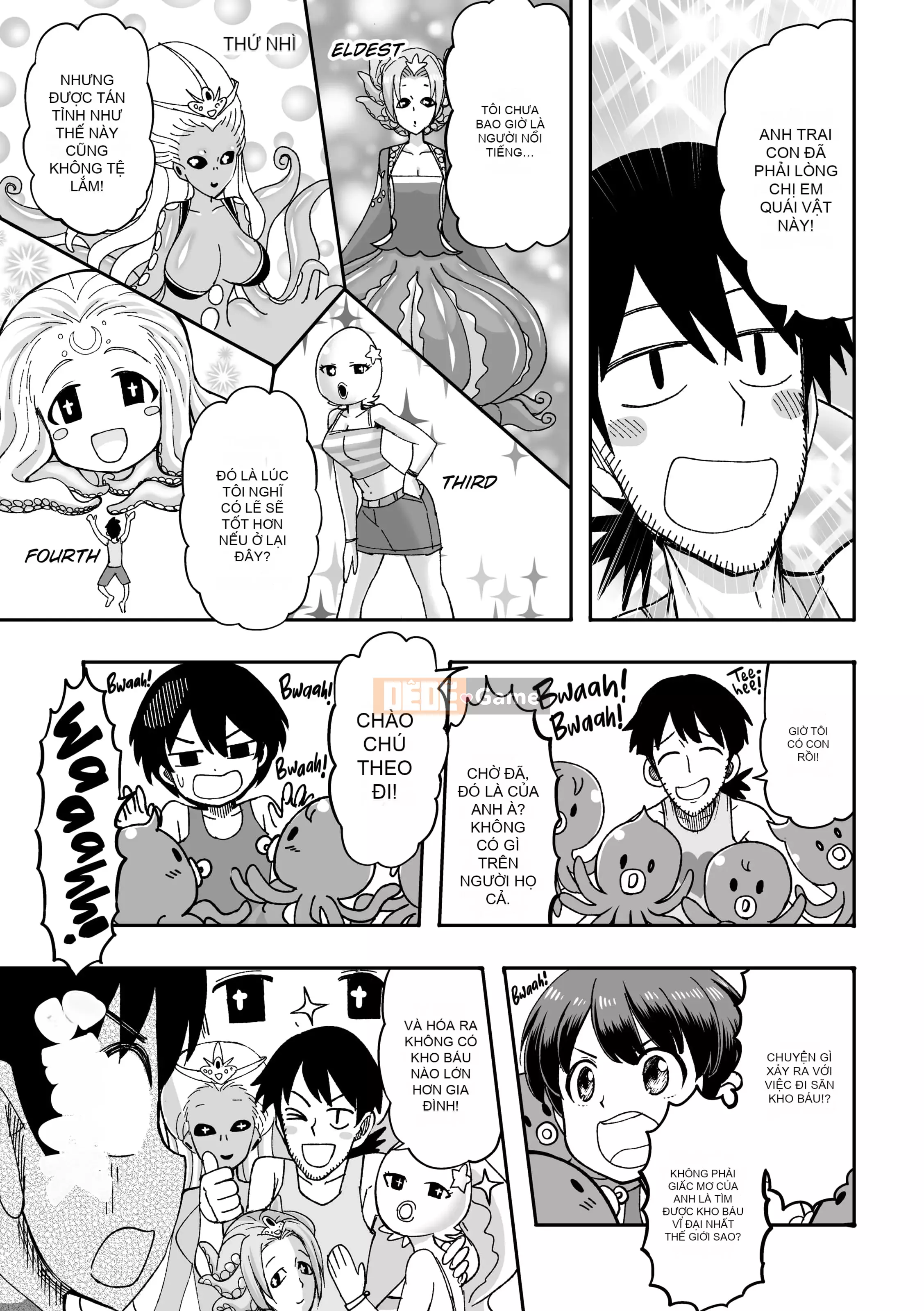 Những cô gái quái vật có nhu cầu về hạt giống