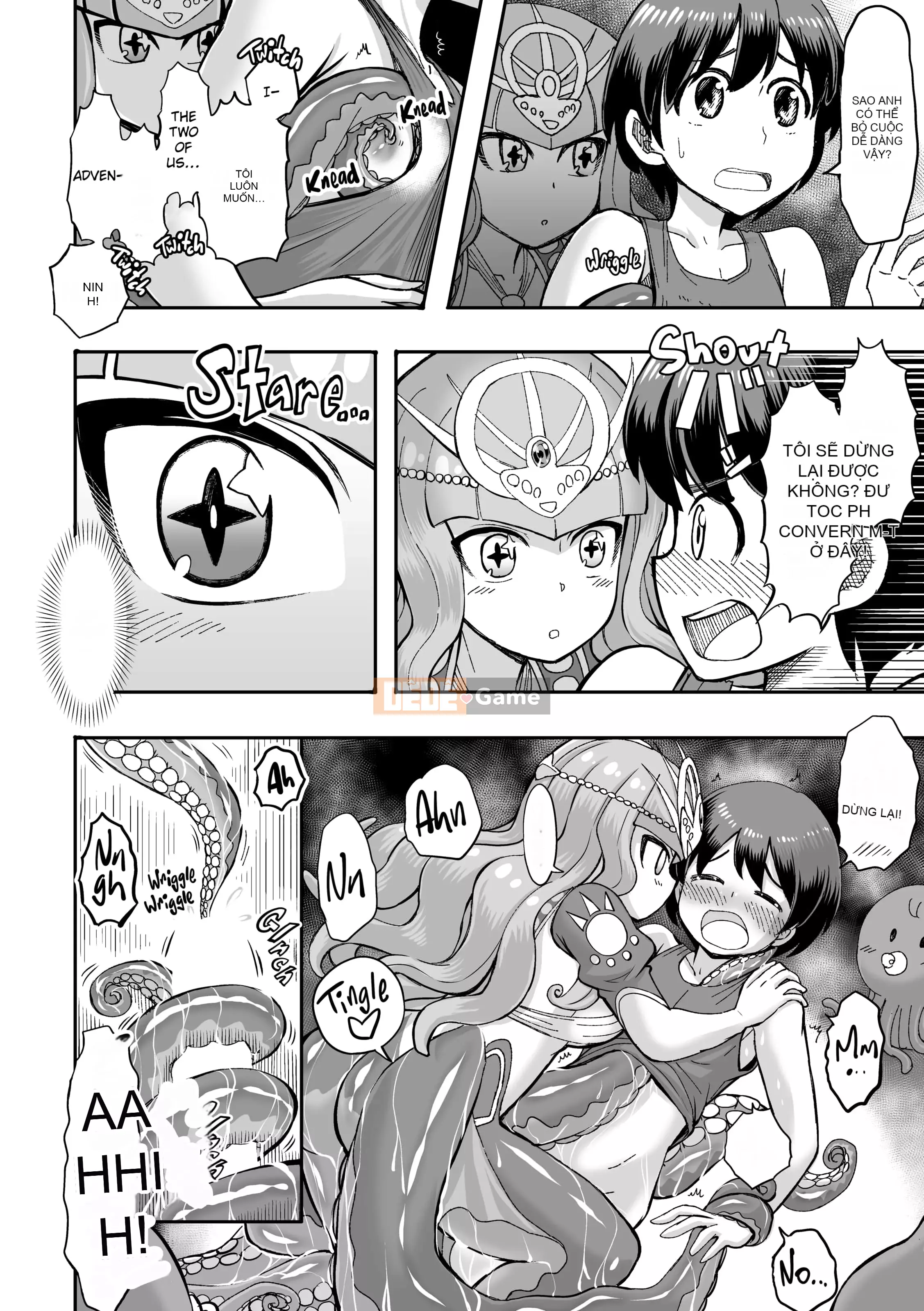 Những cô gái quái vật có nhu cầu về hạt giống