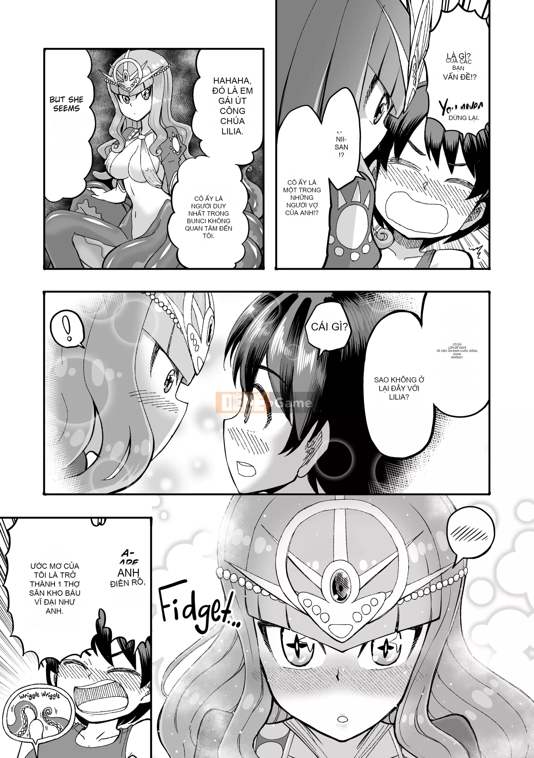 Những cô gái quái vật có nhu cầu về hạt giống