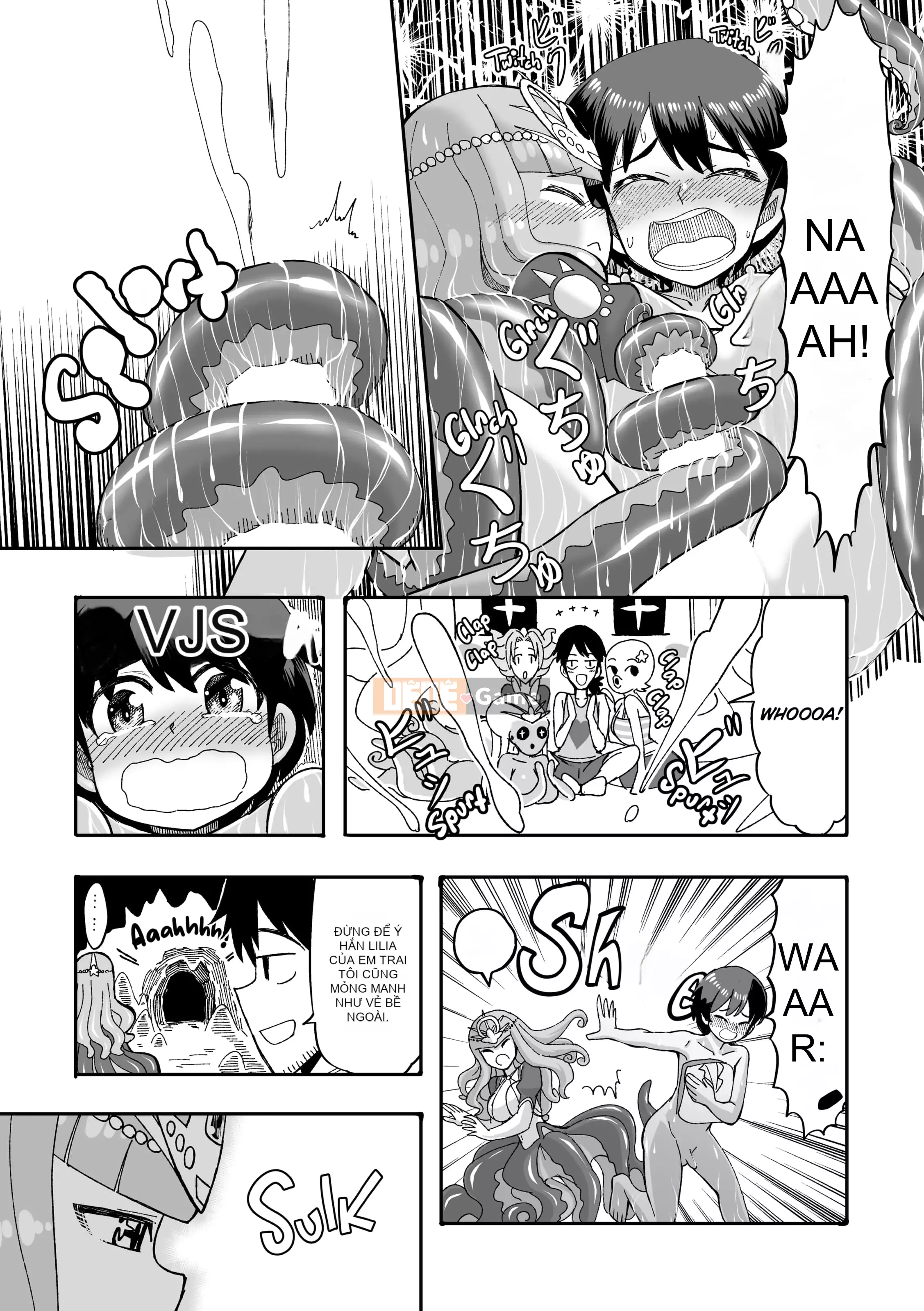 Những cô gái quái vật có nhu cầu về hạt giống