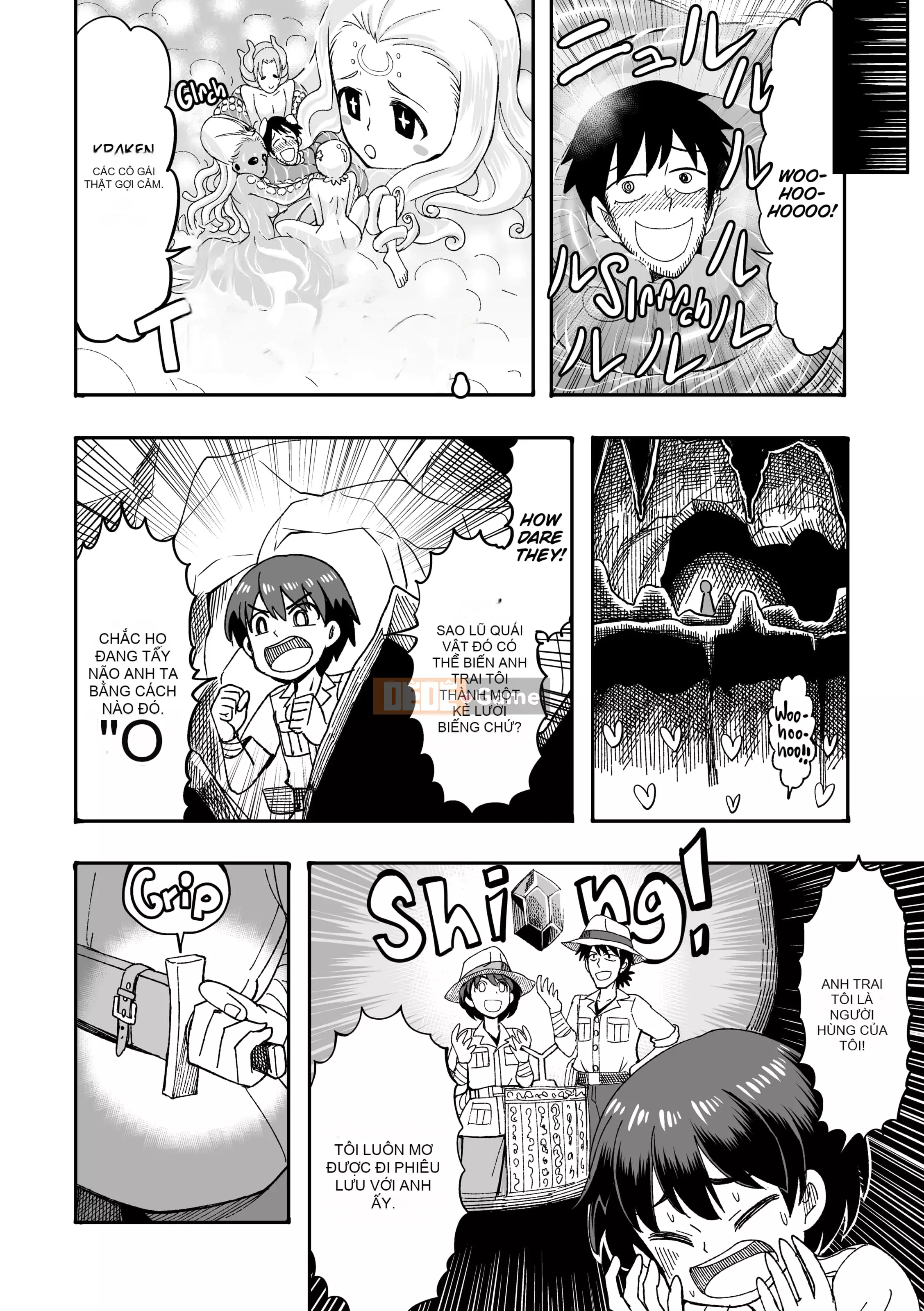 Những cô gái quái vật có nhu cầu về hạt giống