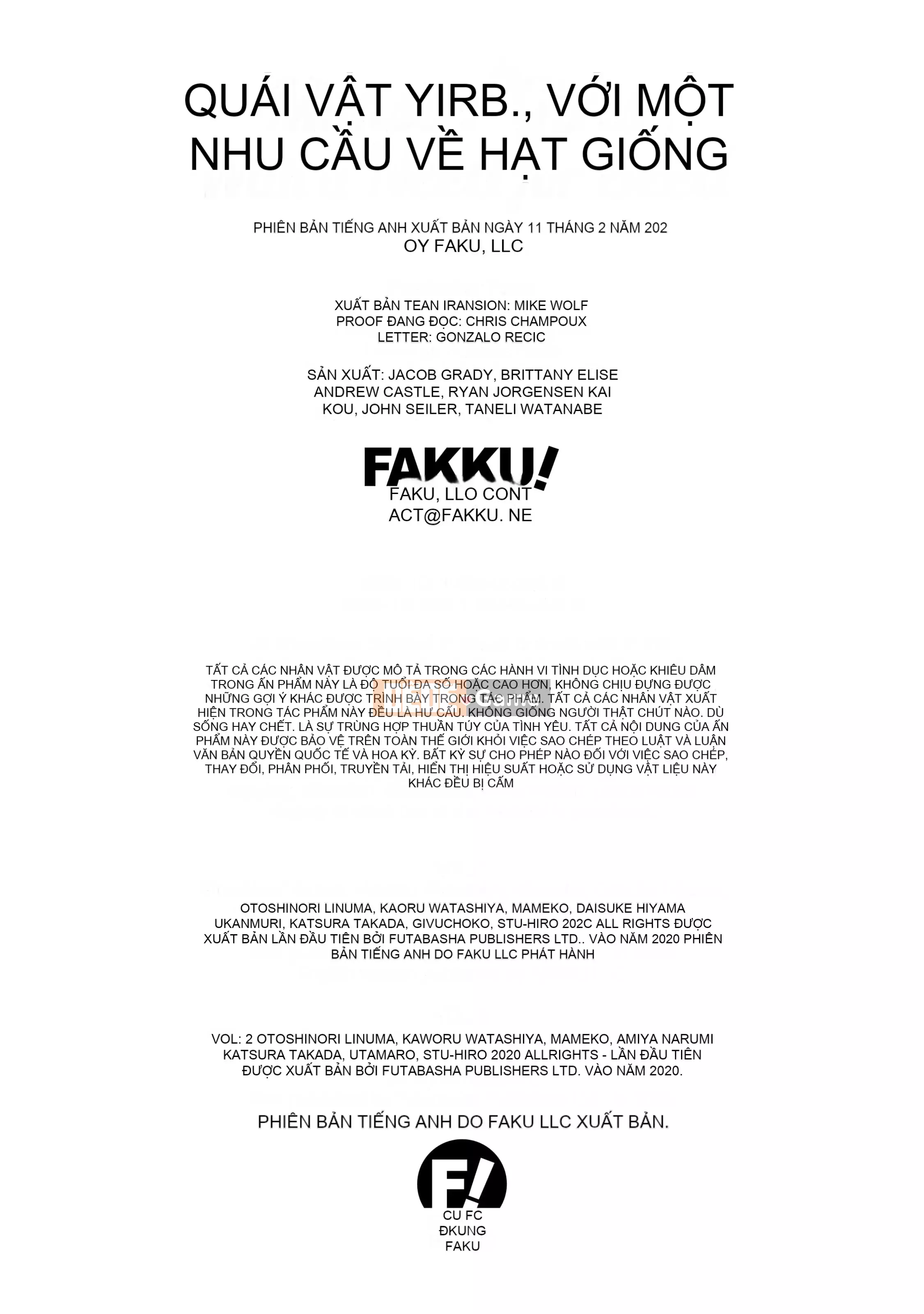 Những cô gái quái vật có nhu cầu về hạt giống