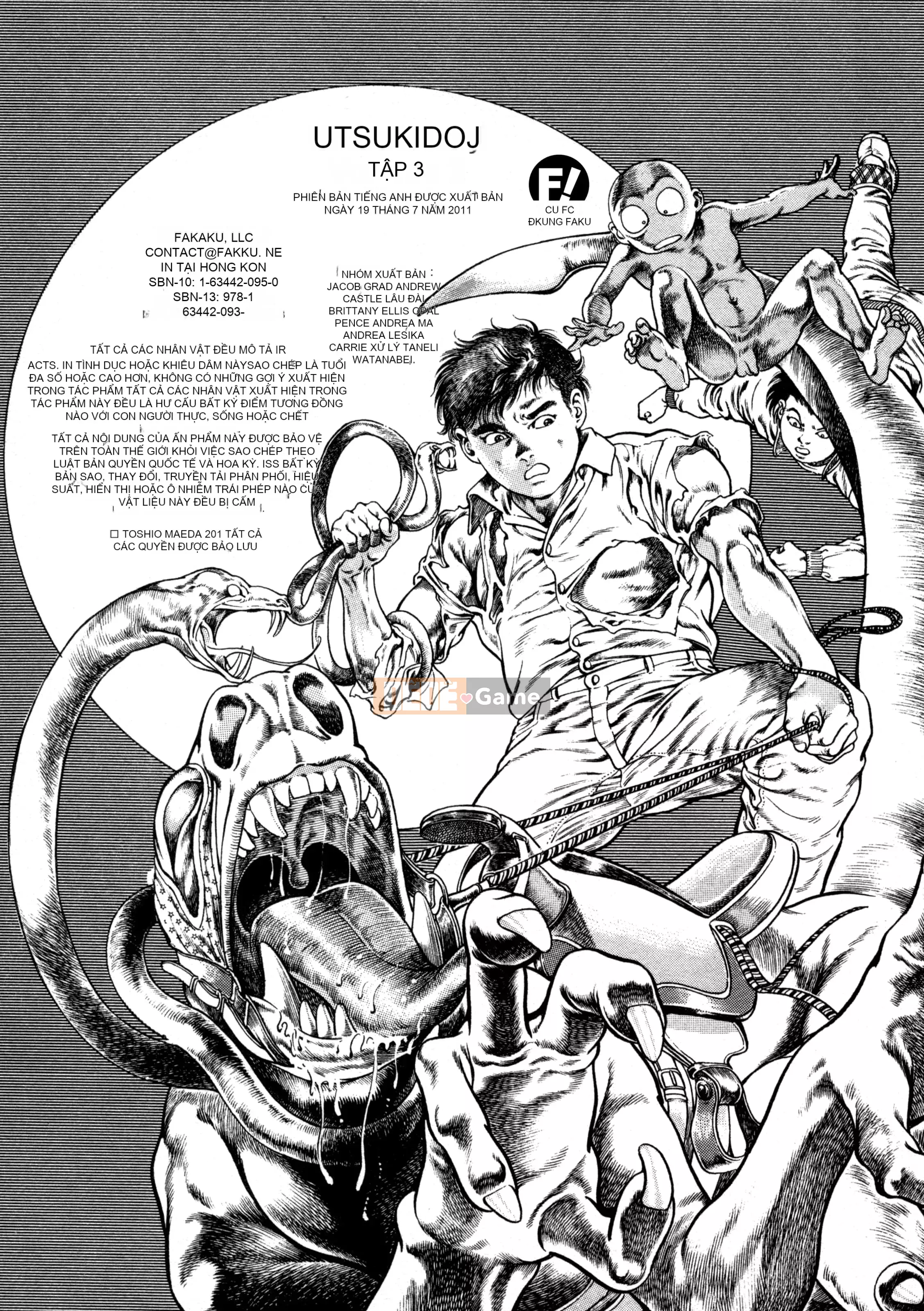 [Toshio Maeda] Urotsukidoji：Truyền thuyết về yêu quái - Tập 3