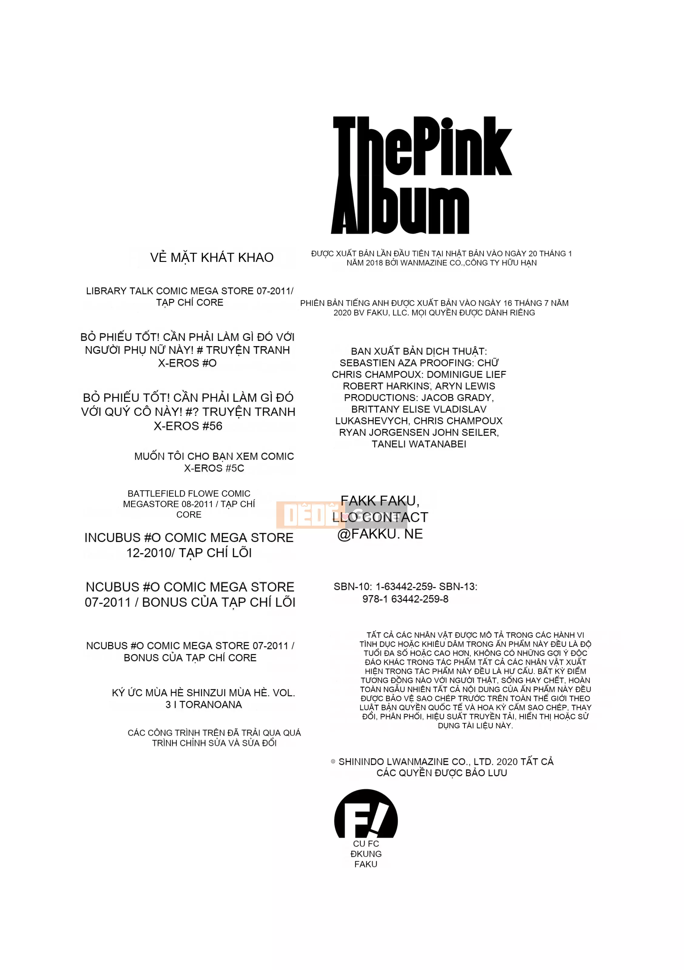 [Shindo L] Album màu hồng