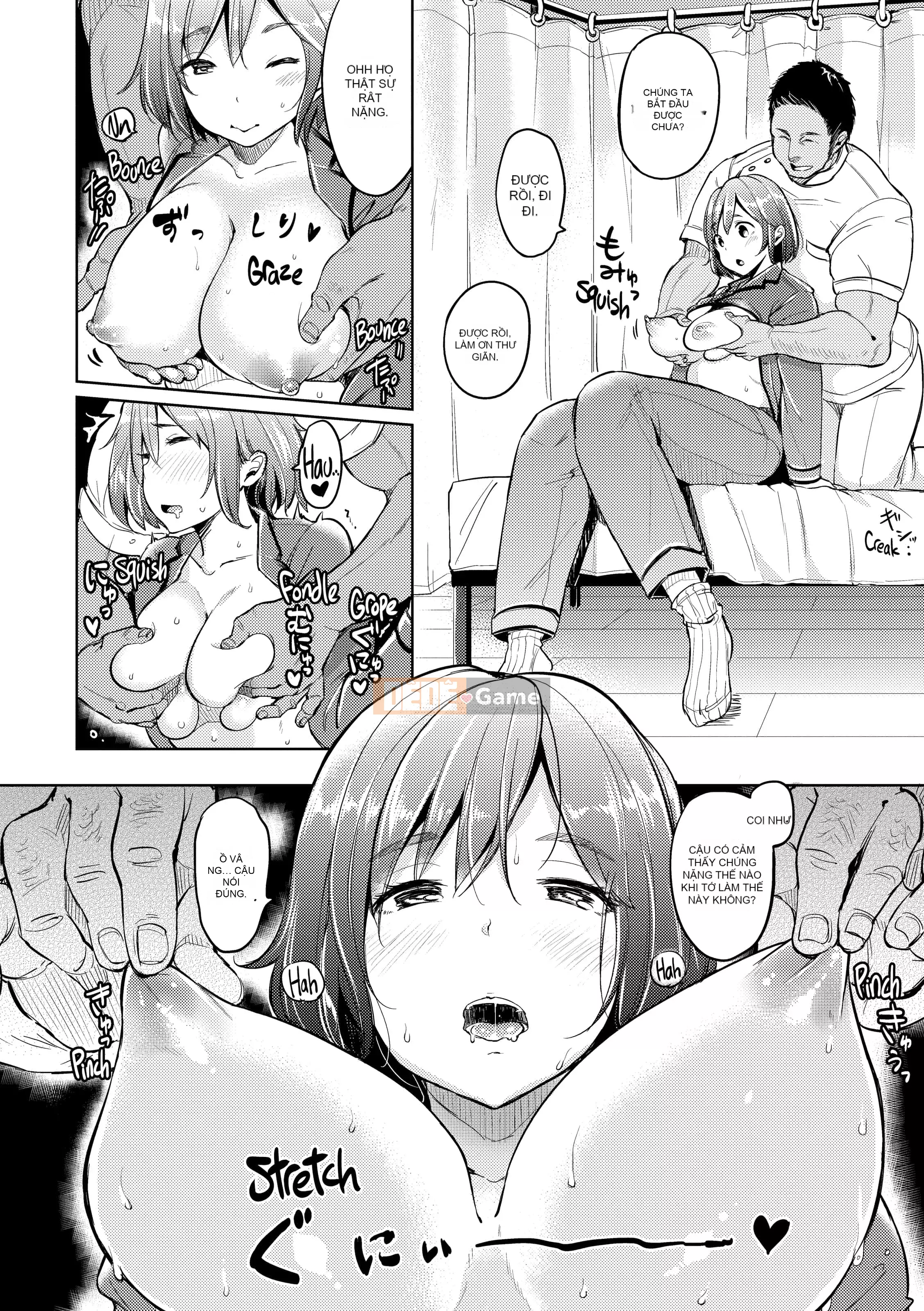 [Mojarin] Thả Lỏng Với Bộ Ngực Dâm Dục