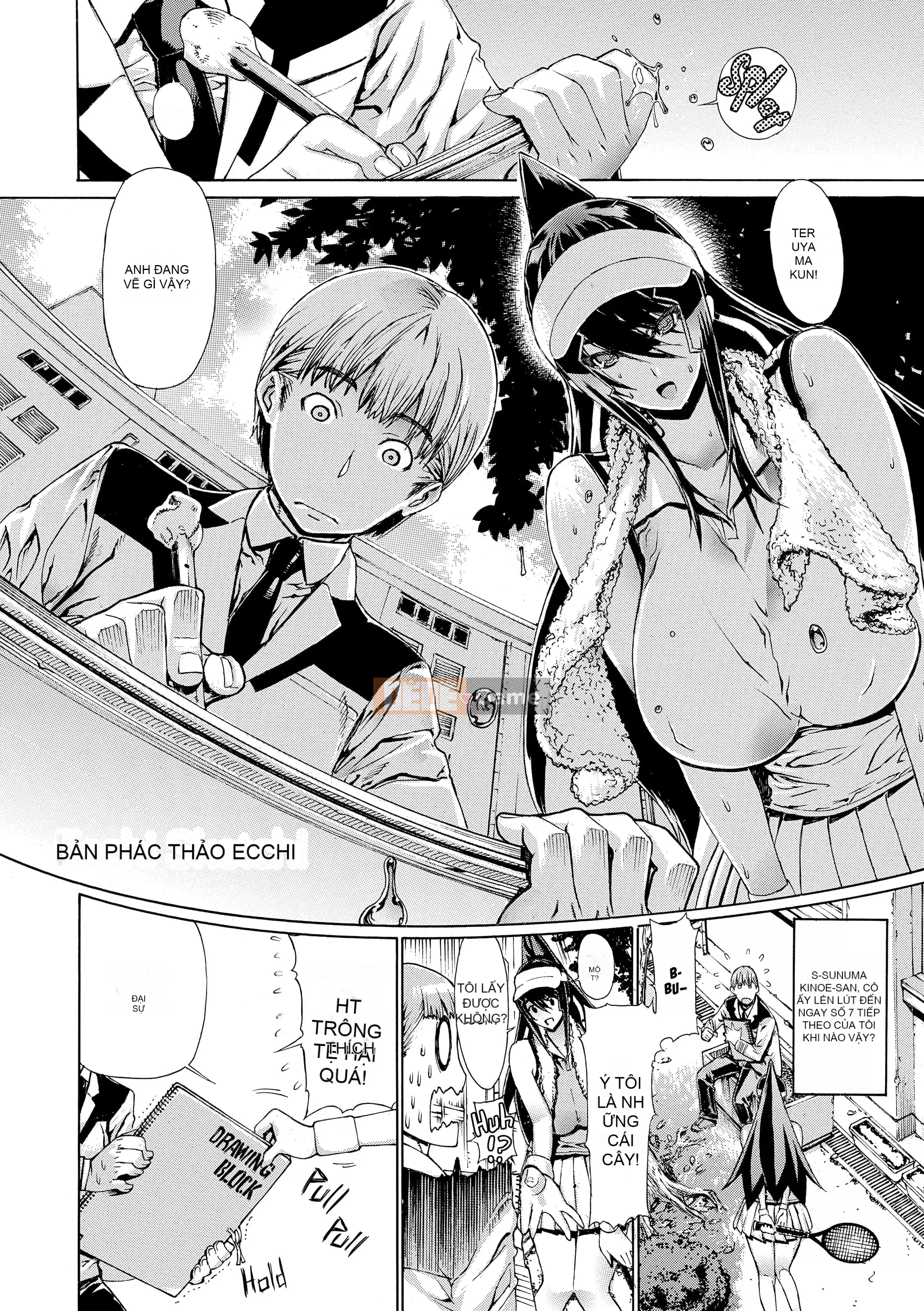 [Leopard] Bản phác thảo Ecchi!