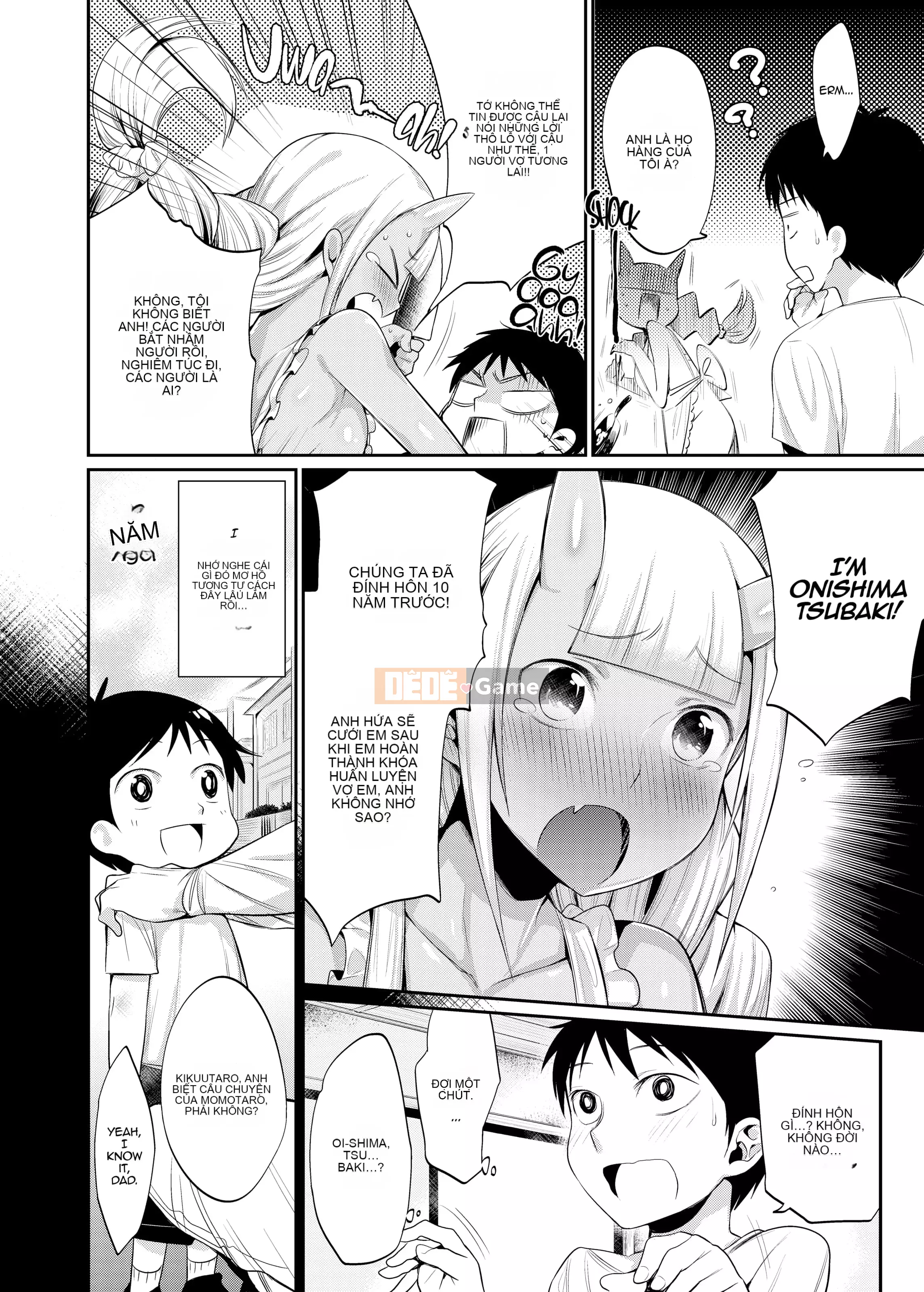 [Mizone] Vị hôn phu của Onigashima