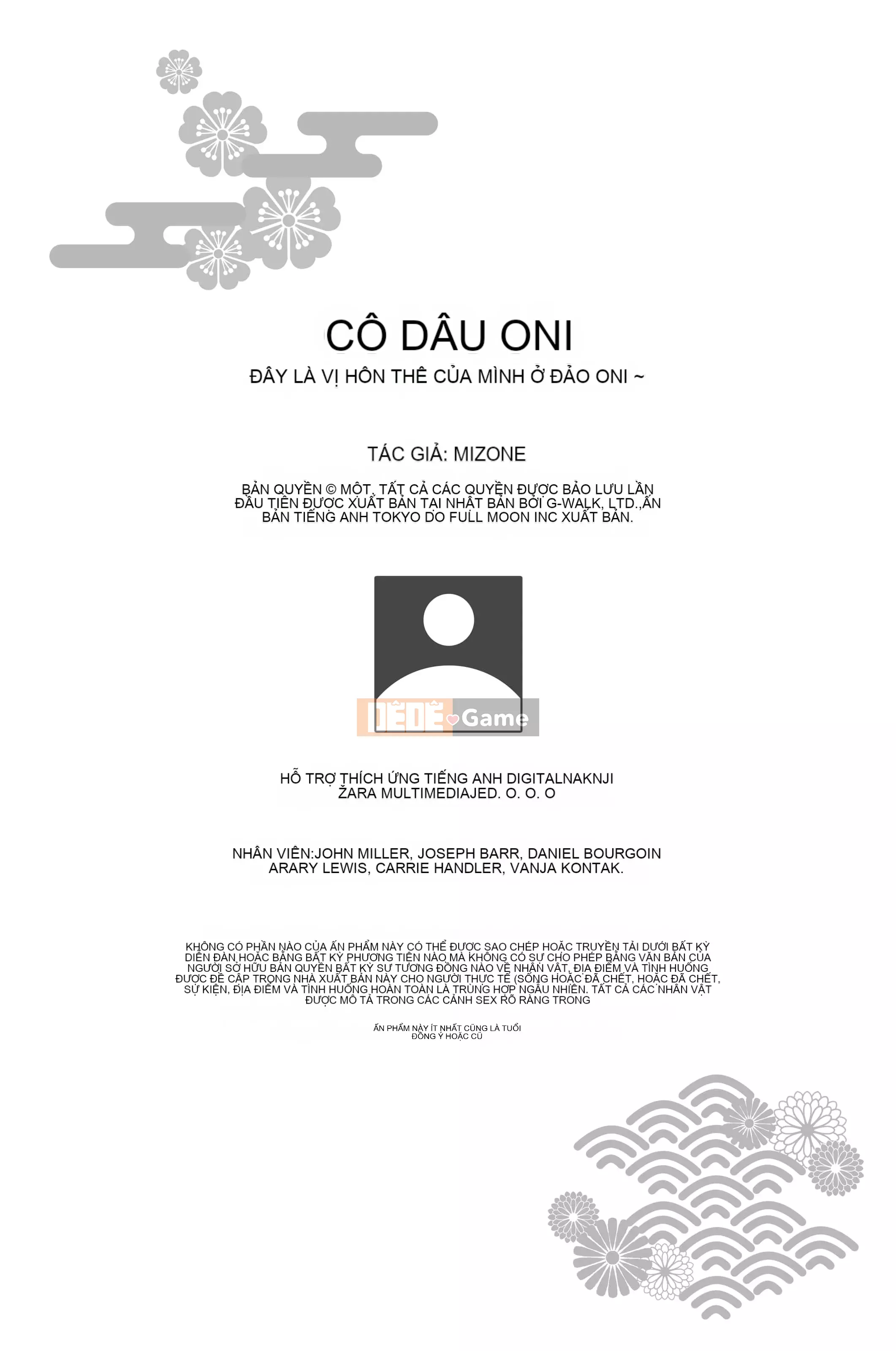 [Mizone] Vị hôn phu của Onigashima