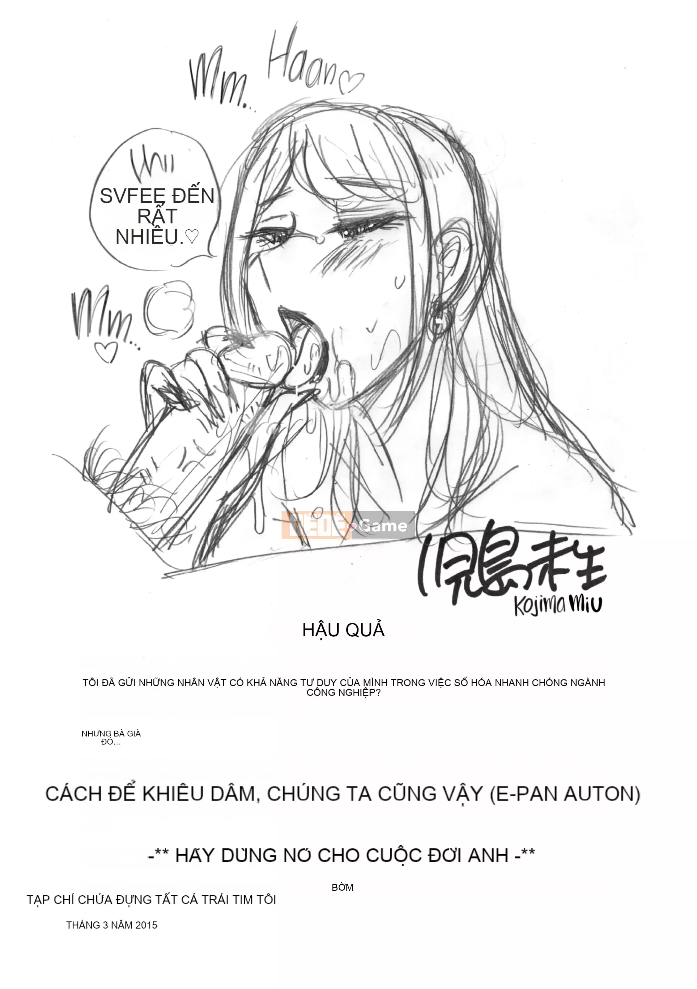 [Kojima Miu] Bí mật kép