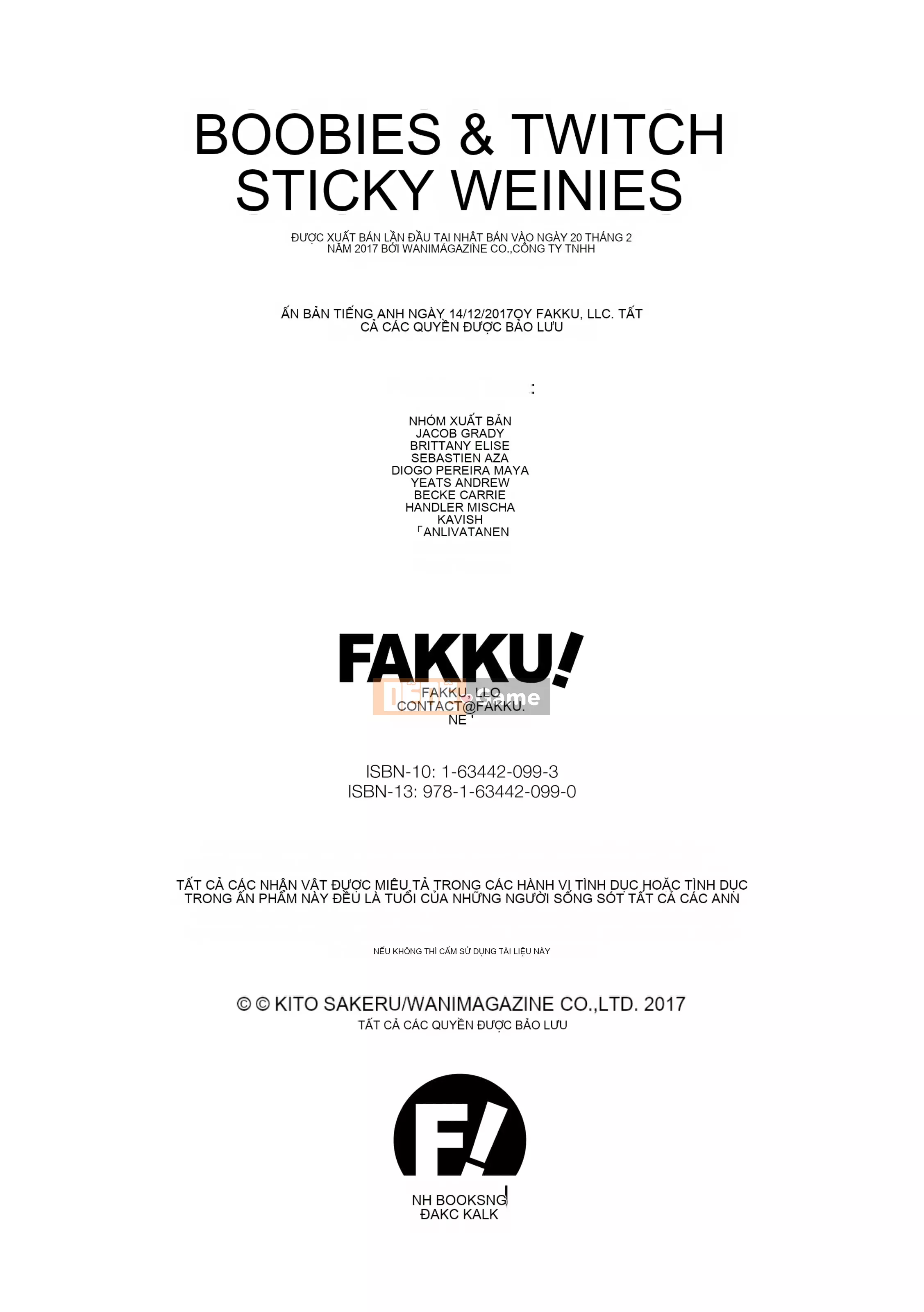 [Kito Sakeru] Boobies & Sticky Weenies