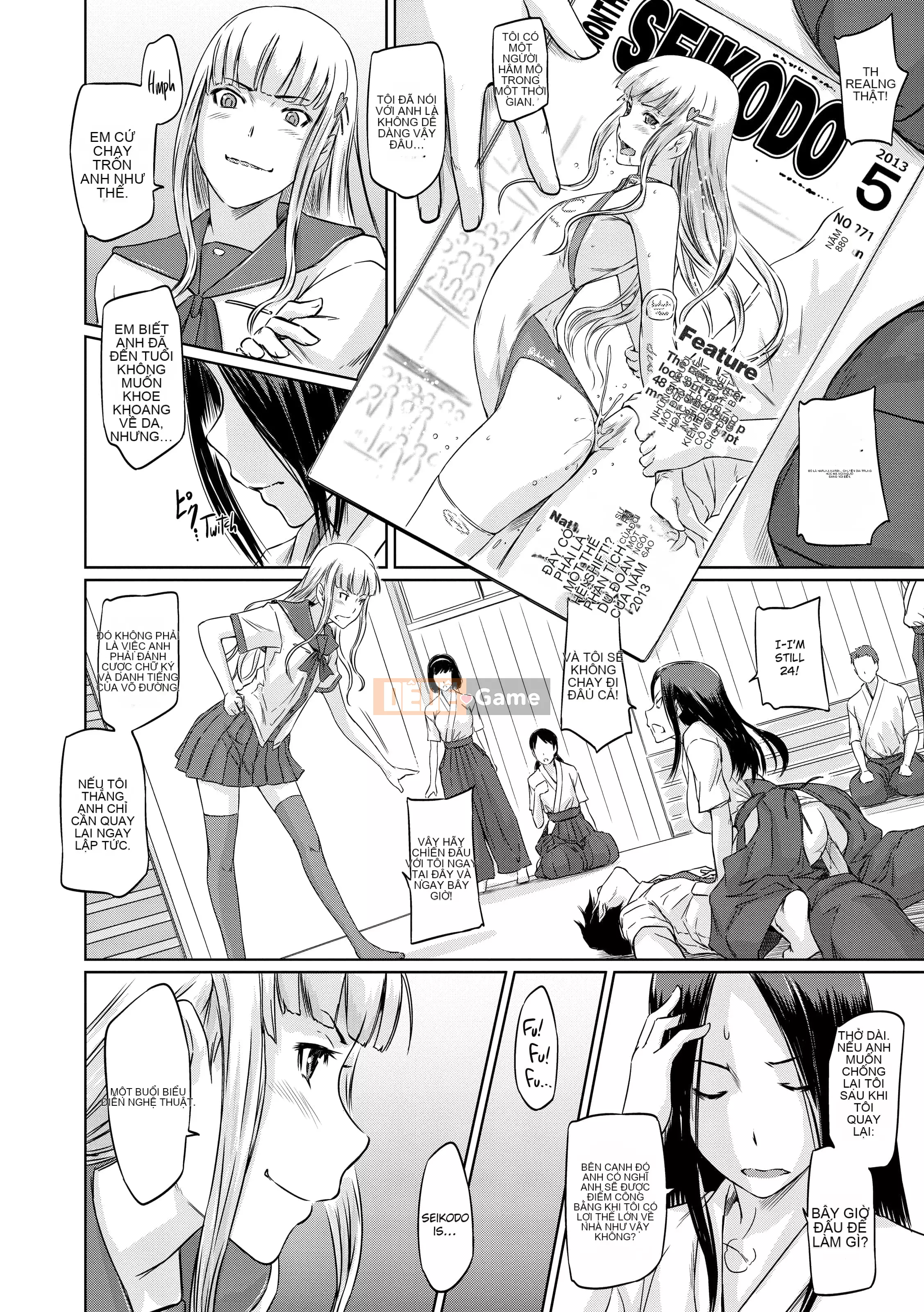 [Kisaragi Gunma] Yêu là đường thẳng