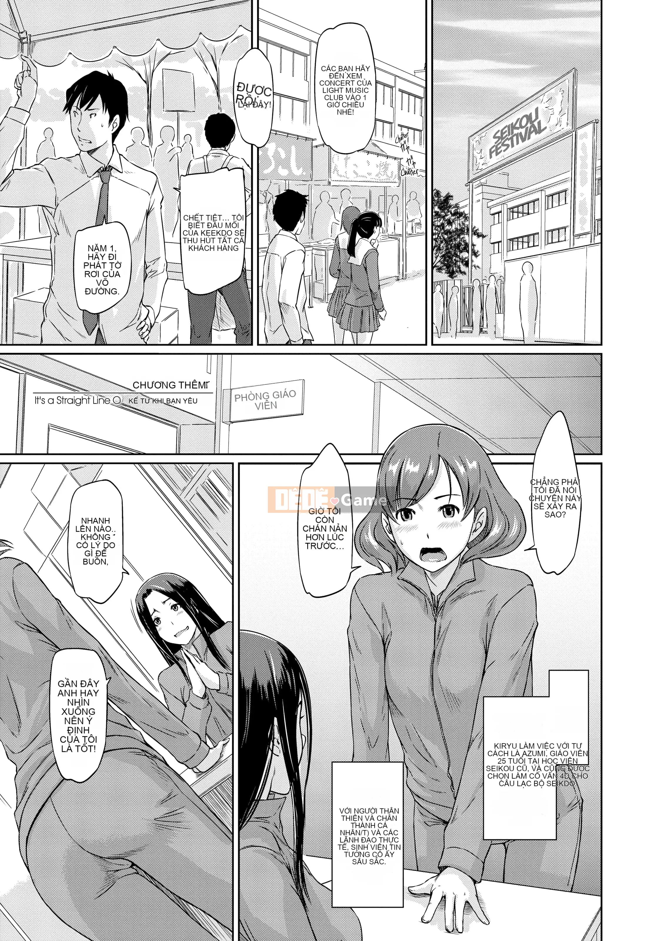 [Kisaragi Gunma] Yêu là đường thẳng