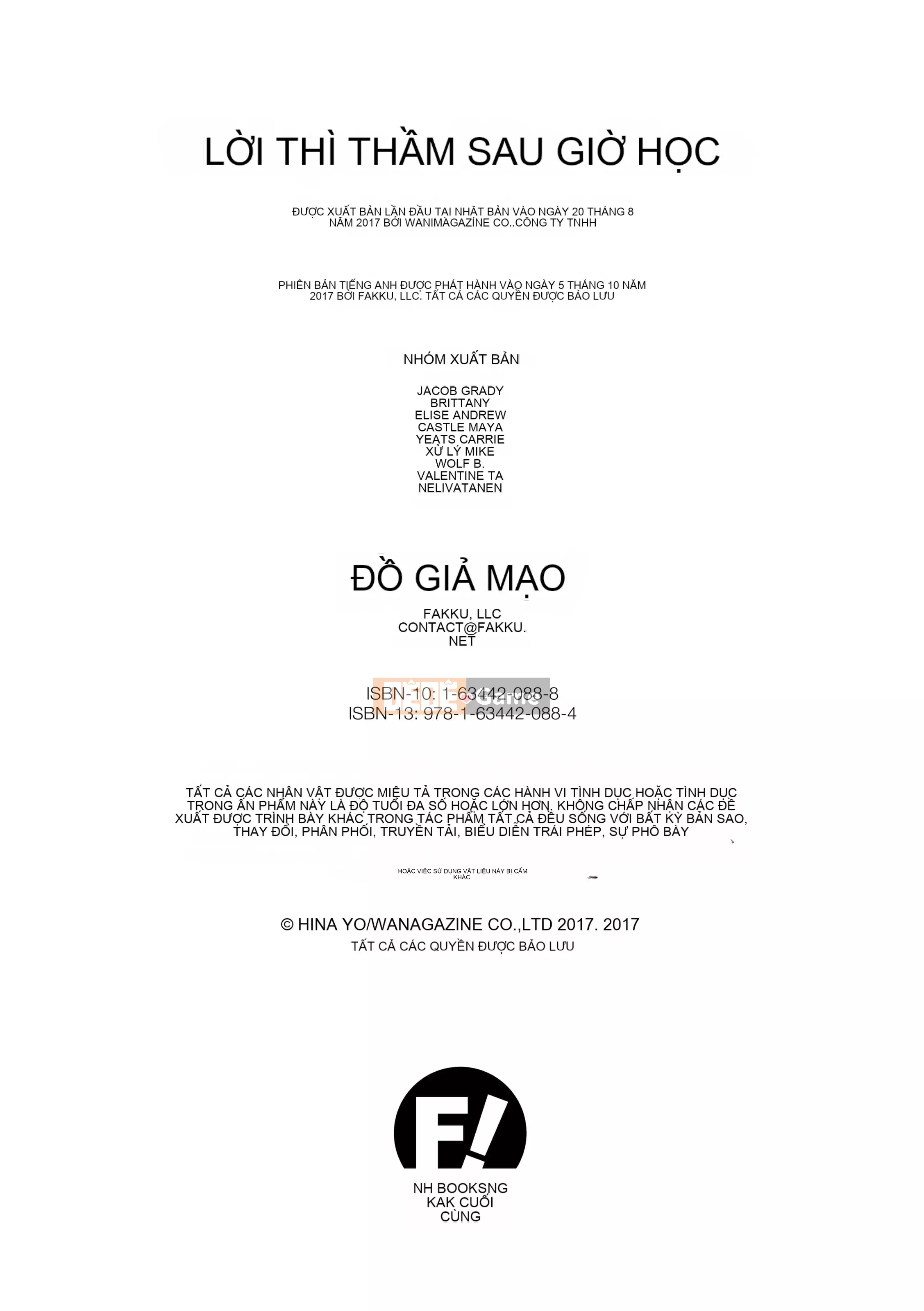 [Hinasaki Yo] Thì thầm sau giờ học