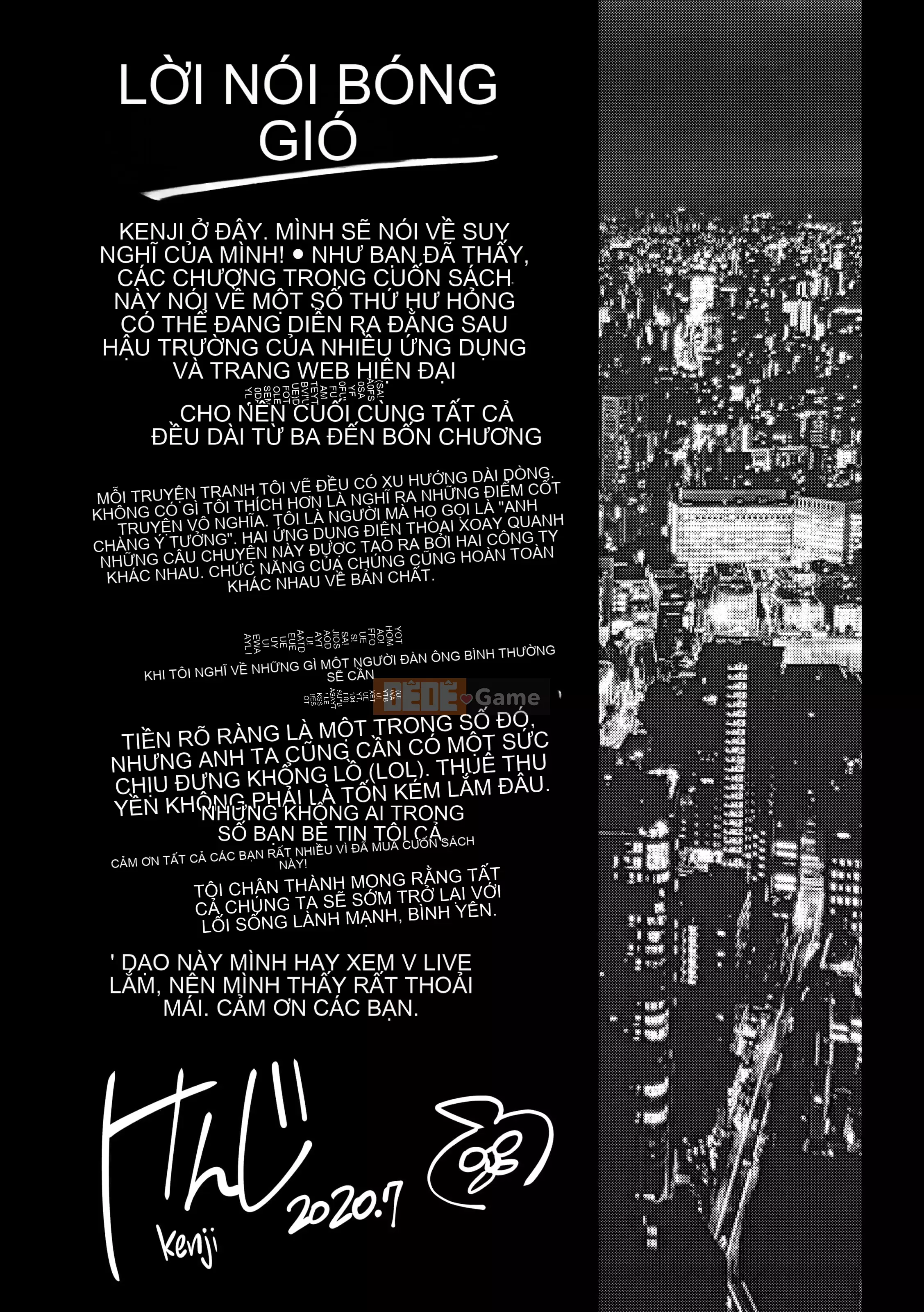 [Kenji] Nhật Ký Bẩn thỉu