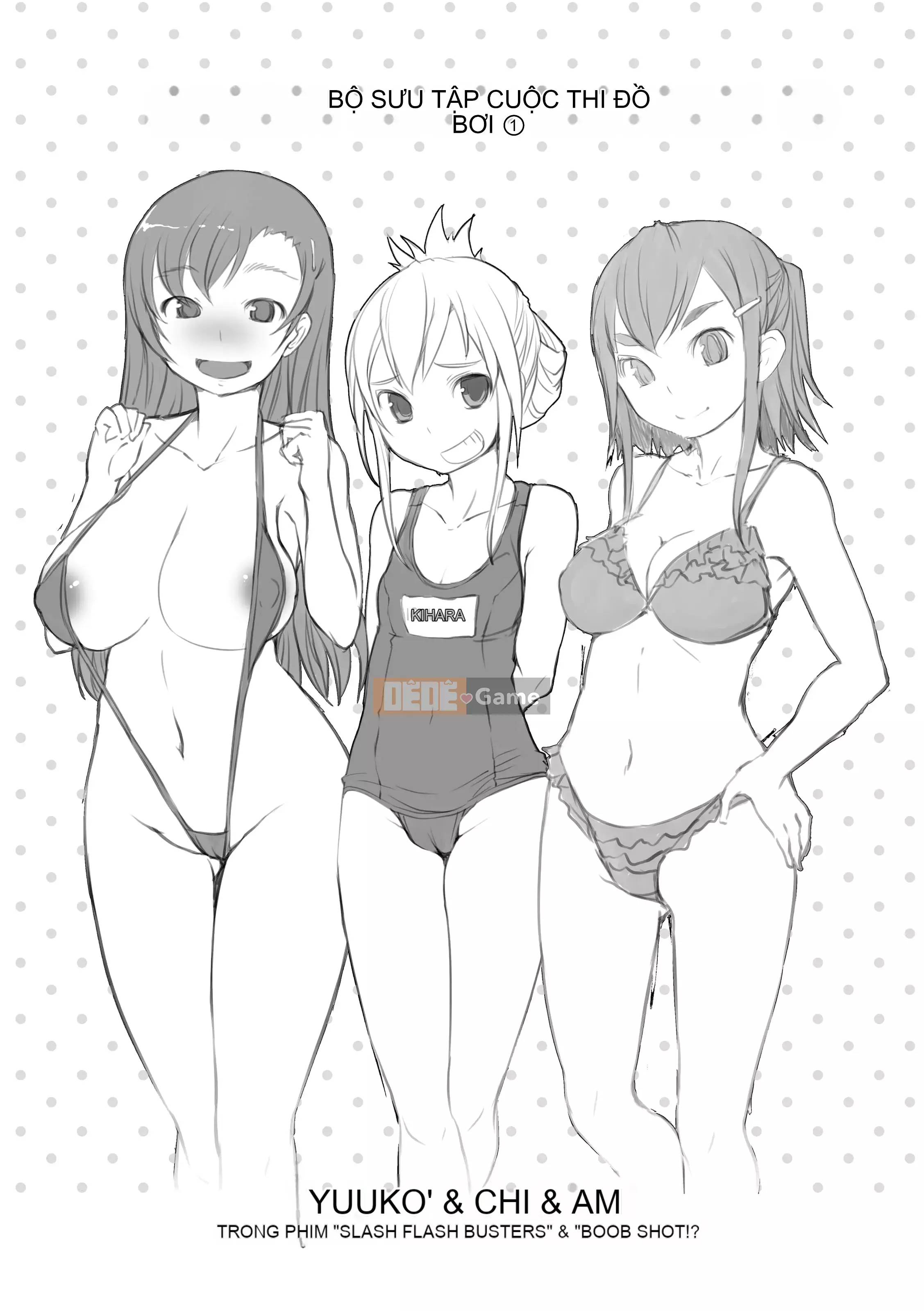 [Bosshi] Những cô gái mông đào