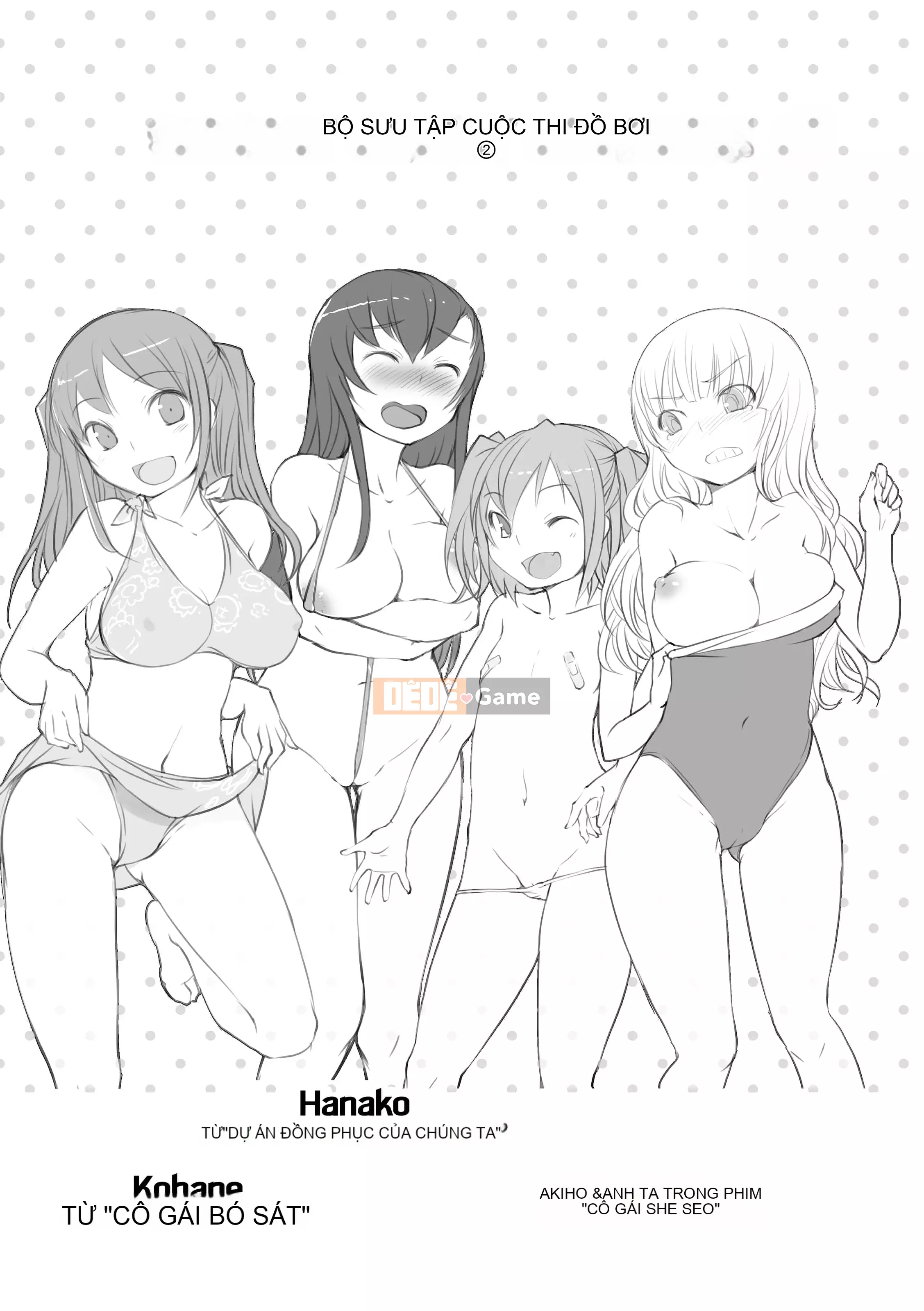 [Bosshi] Những cô gái mông đào