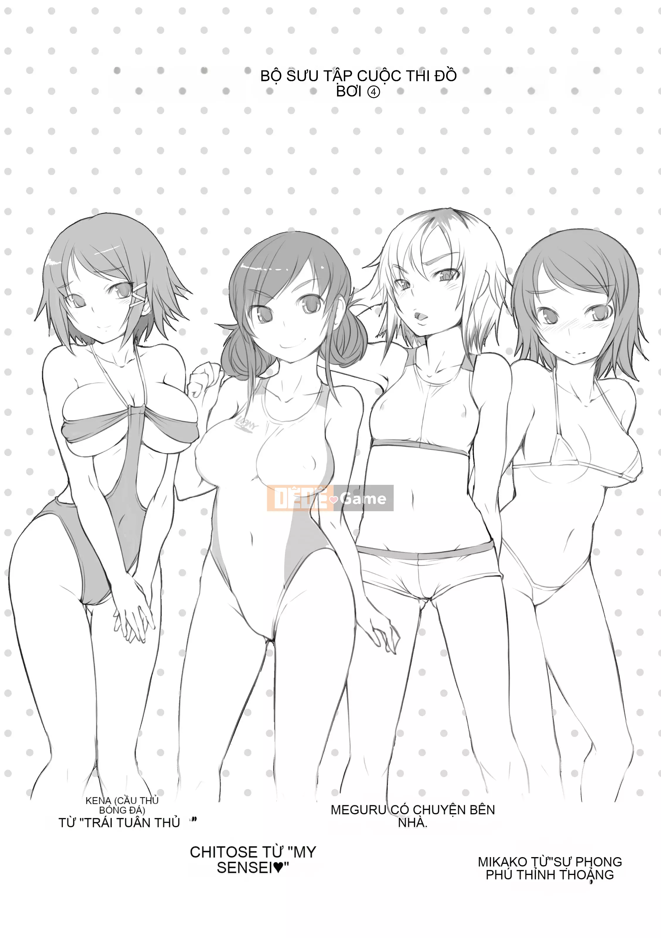 [Bosshi] Những cô gái mông đào