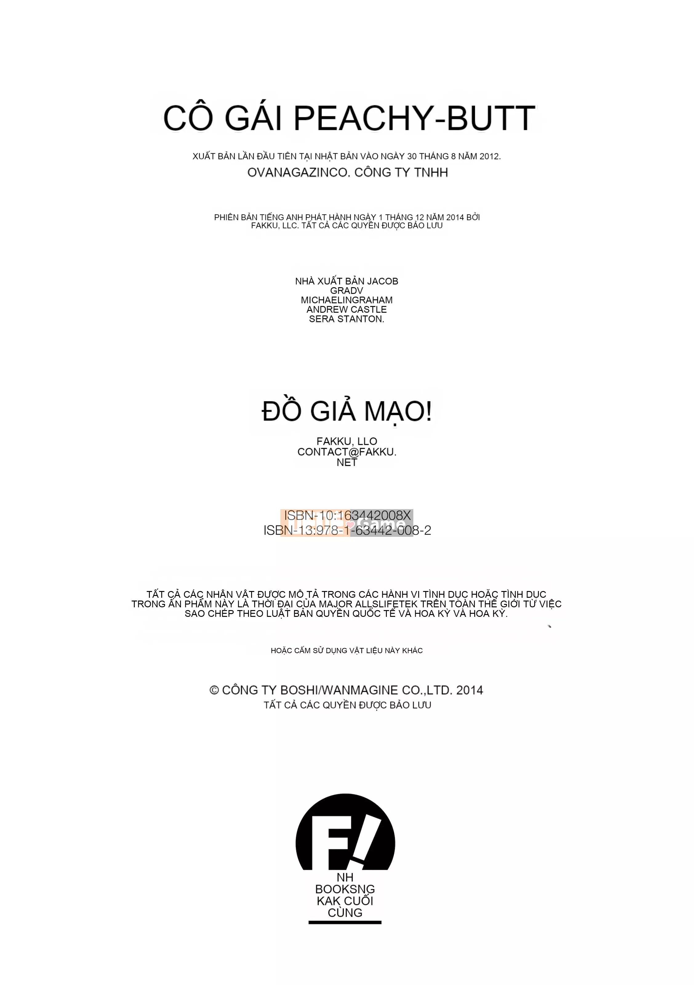 [Bosshi] Những cô gái mông đào