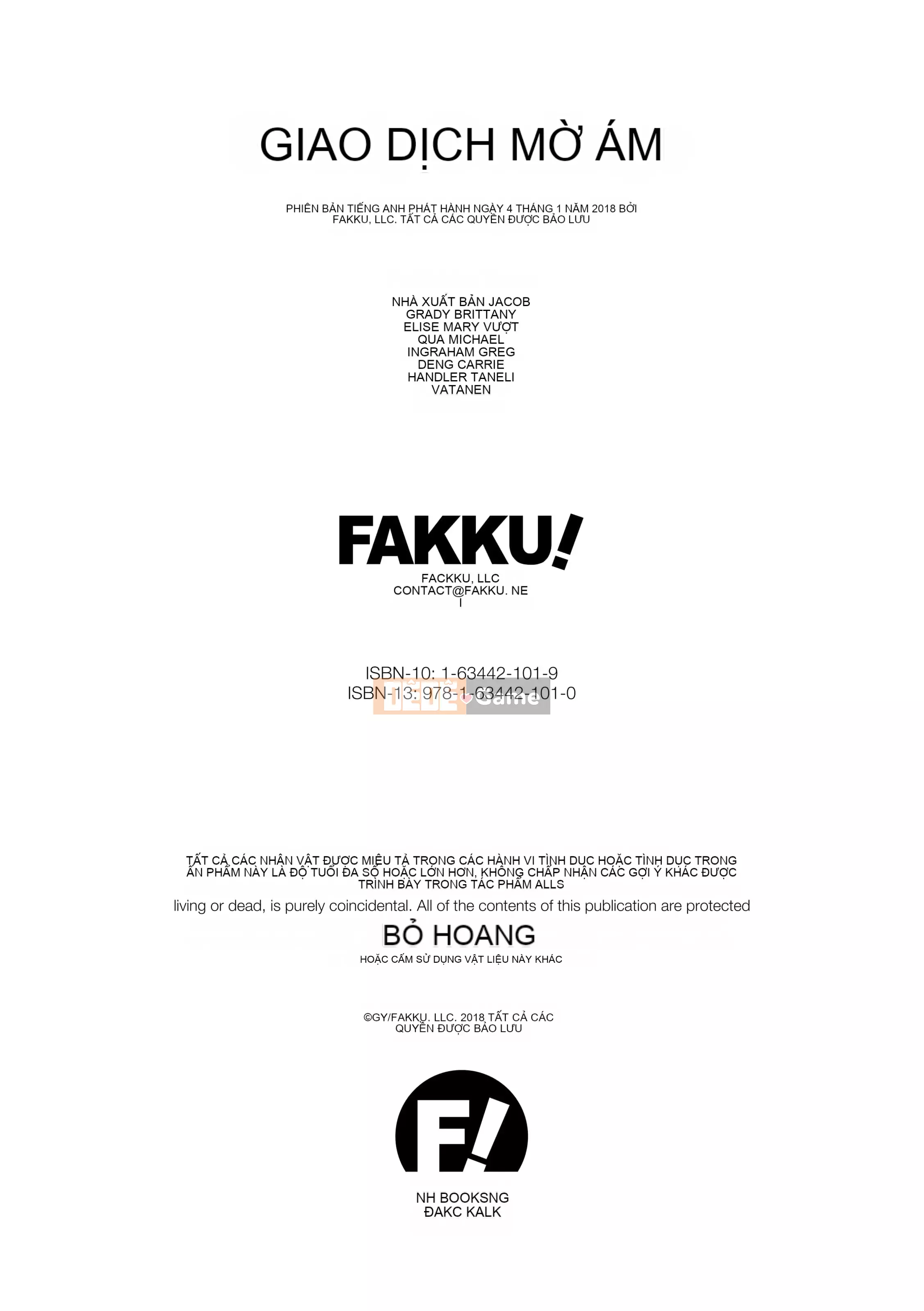 [gy] Giao dịch mờ ám