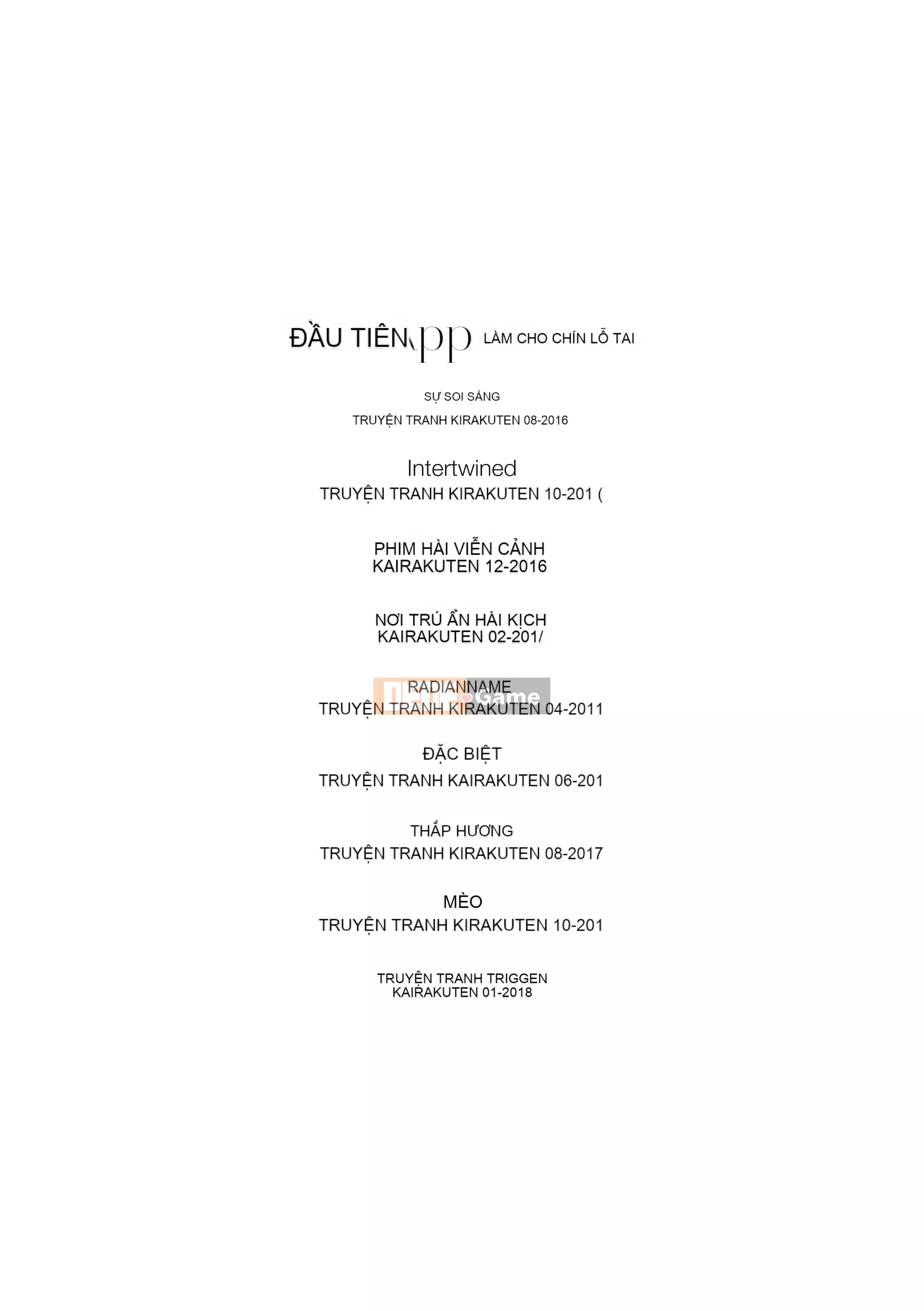 [Ikuhana Niiro] Những ngày thân mật